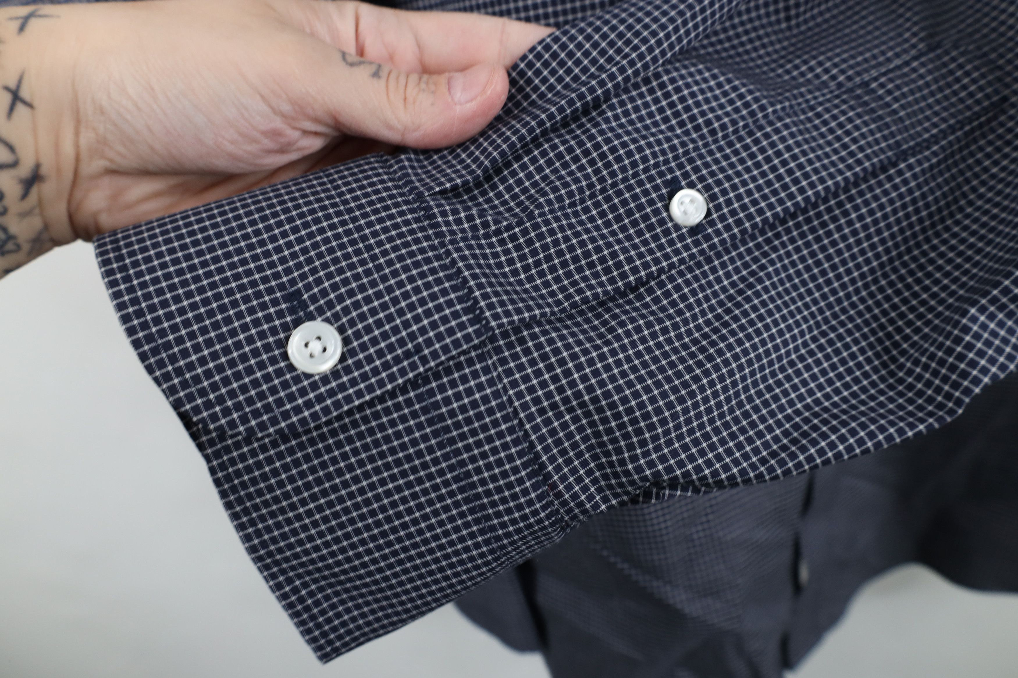 J.Crew New J Crew Collared Button Shirt Checkered Plaid Blue Cotton Size US M / EU 48-50 / 2 - 7 Thumbnail