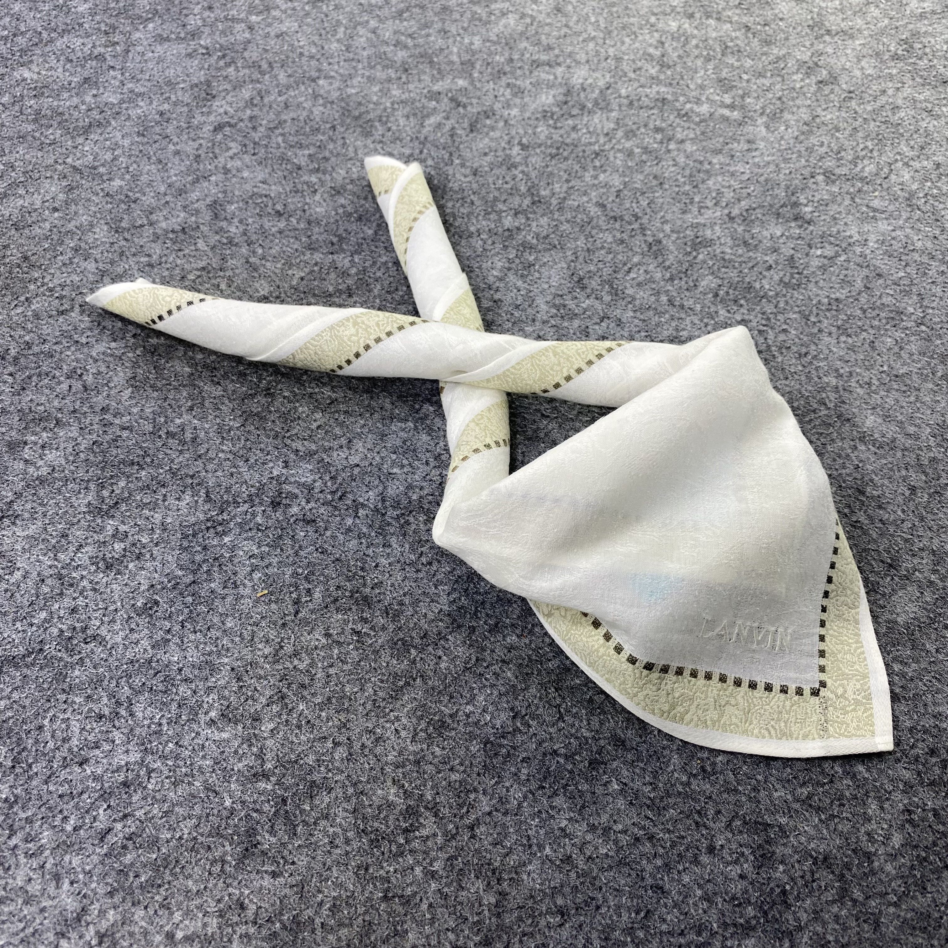 Lanvin Lanvin Handkerchief / Bandana / Neckerchief-B2227 Size ONE SIZE - 1 Thumbnail