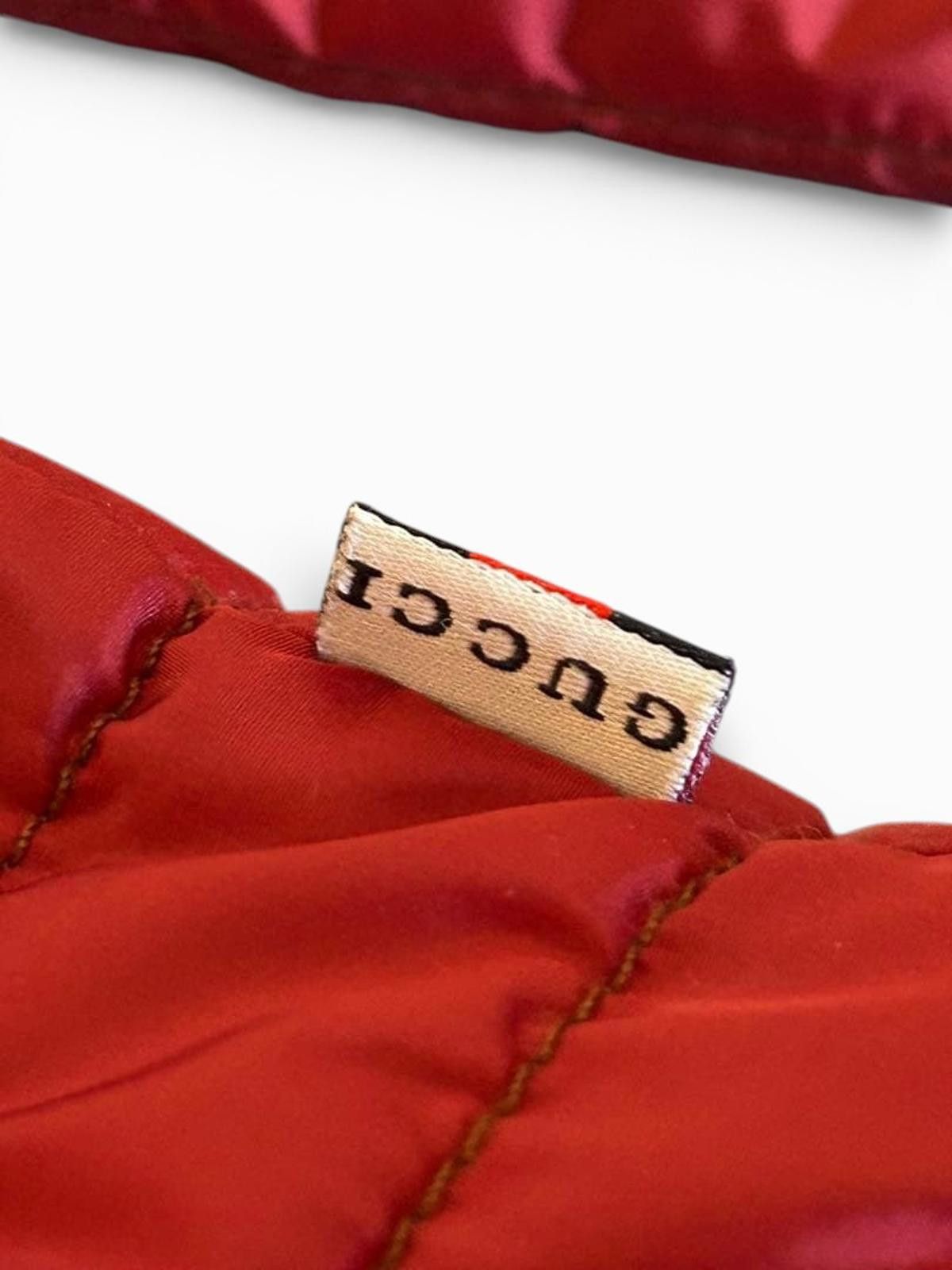 Gucci Gucci - Tom Ford AW97 Red Quilted Jacket Size US M / EU 48-50 / 2 - 3 Thumbnail