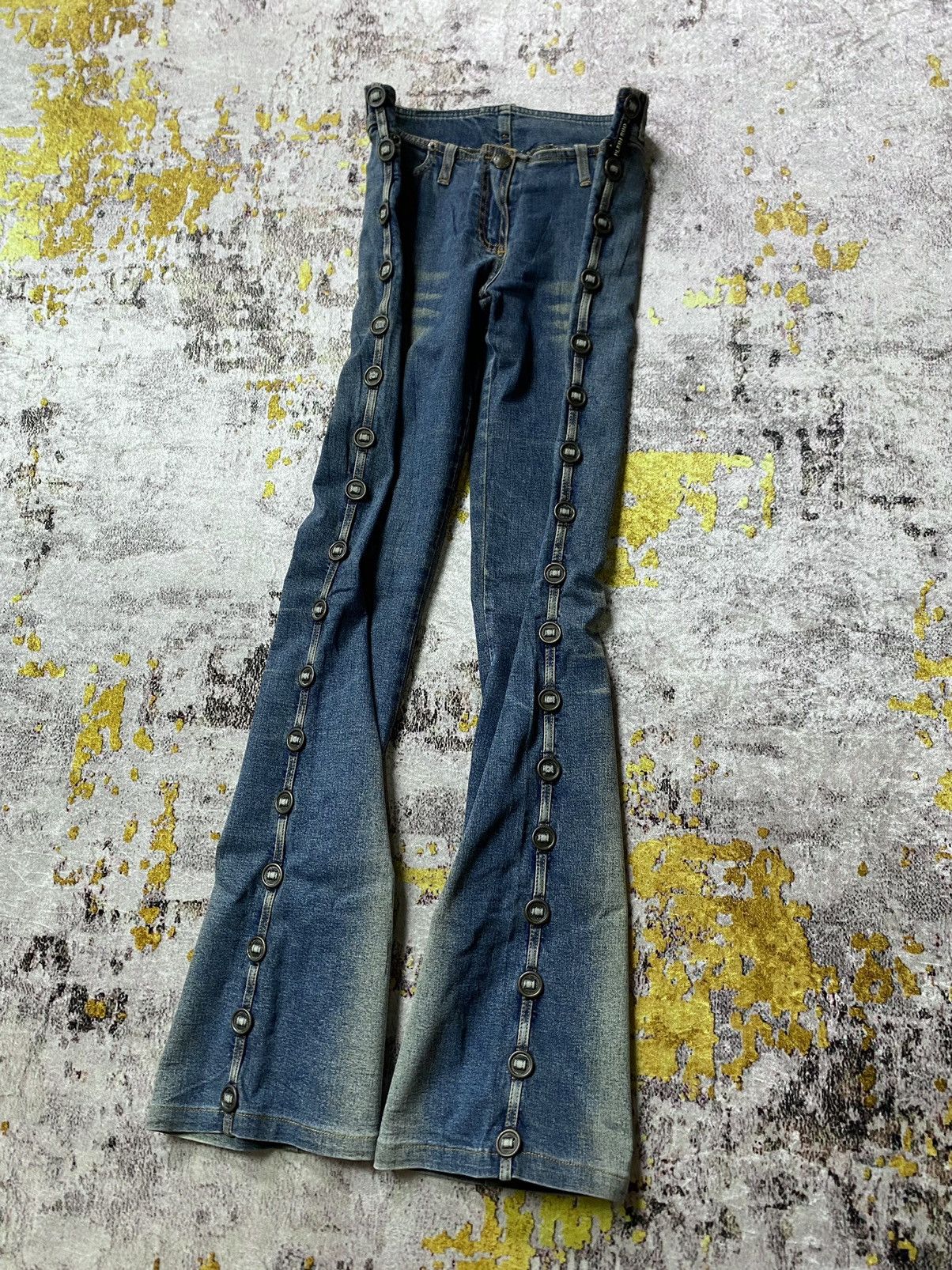 Hysteric Glamour Y2K Plein Sud flare Jeans Size 29" - 3 Thumbnail