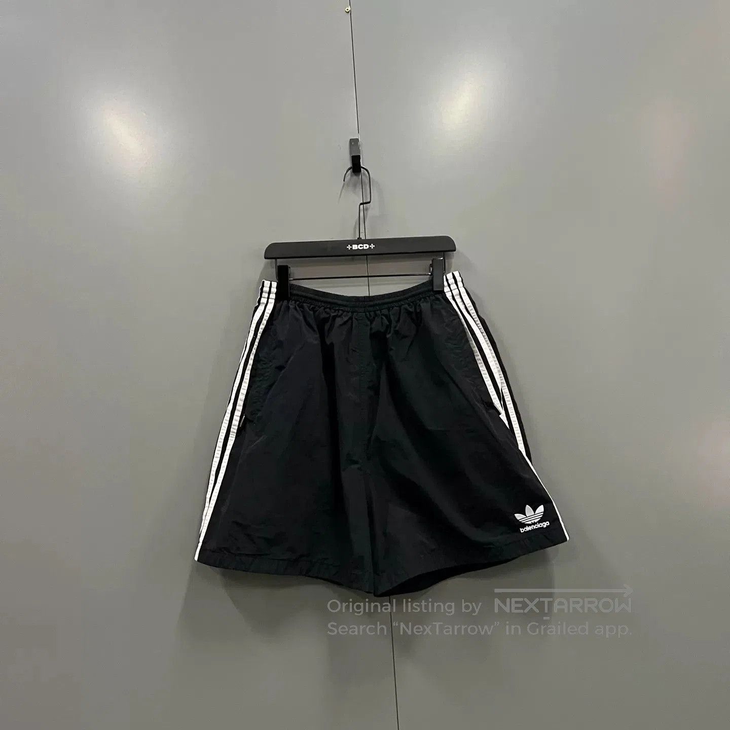 Balenciaga Balenciaga x Adidas Side Stripe Shorts. Size US 34 / EU 50 - 1 Thumbnail
