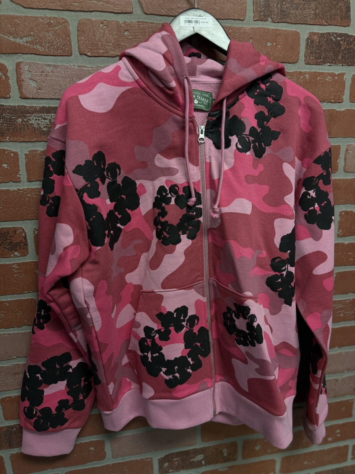 DENIM TEARS Denim Tears Camo Hoodie Size Medium (NEW) Size US M / EU 48-50 / 2 - 4 Thumbnail