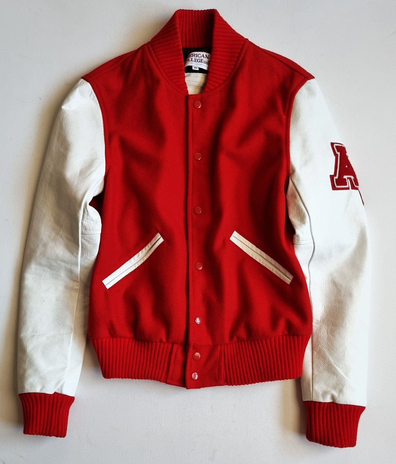 Other American College USA Teddy Varsity Jacket Size US M / EU 48-50 / 2 - 1 Thumbnail