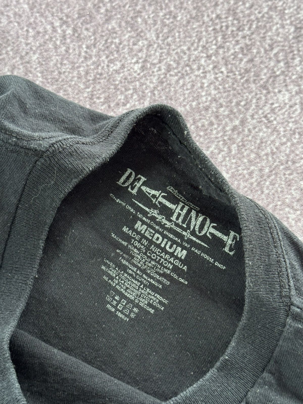 Anime Deathnote t shirt anime vintage Size US M / EU 48-50 / 2 - 7 Thumbnail