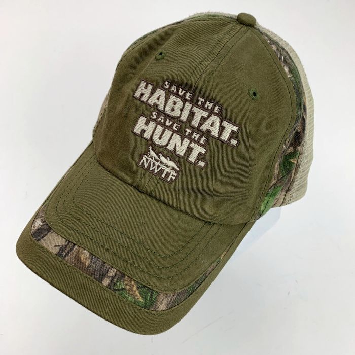 Habitat Save The Habitat Save The Hunt NWTF Ball Cap Hat Adjustable ...