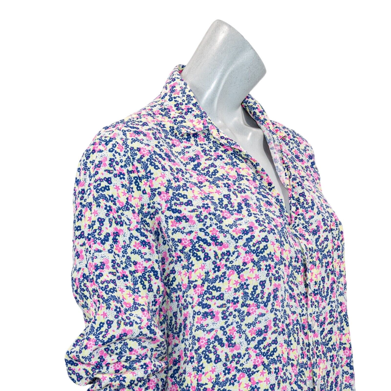 Frank & Eileen Frank & Eileen Linen Button up EILEEN Shirt Floral Small Size S / US 4 / IT 40 - 10 Thumbnail