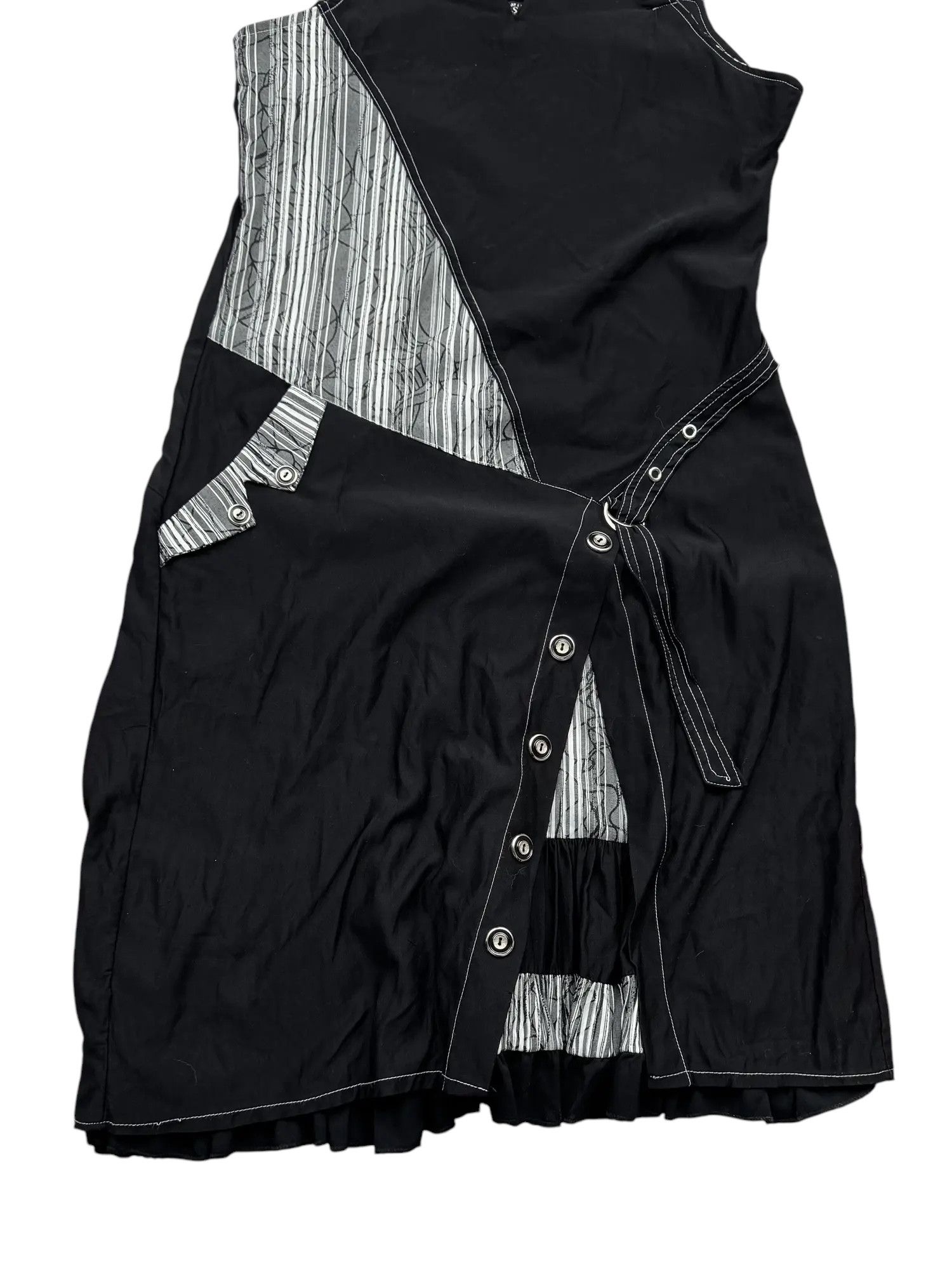 Vintage Hybrid Dress With Strap From The 90s(V75) Size L / US 10 / IT 46 - 3 Thumbnail
