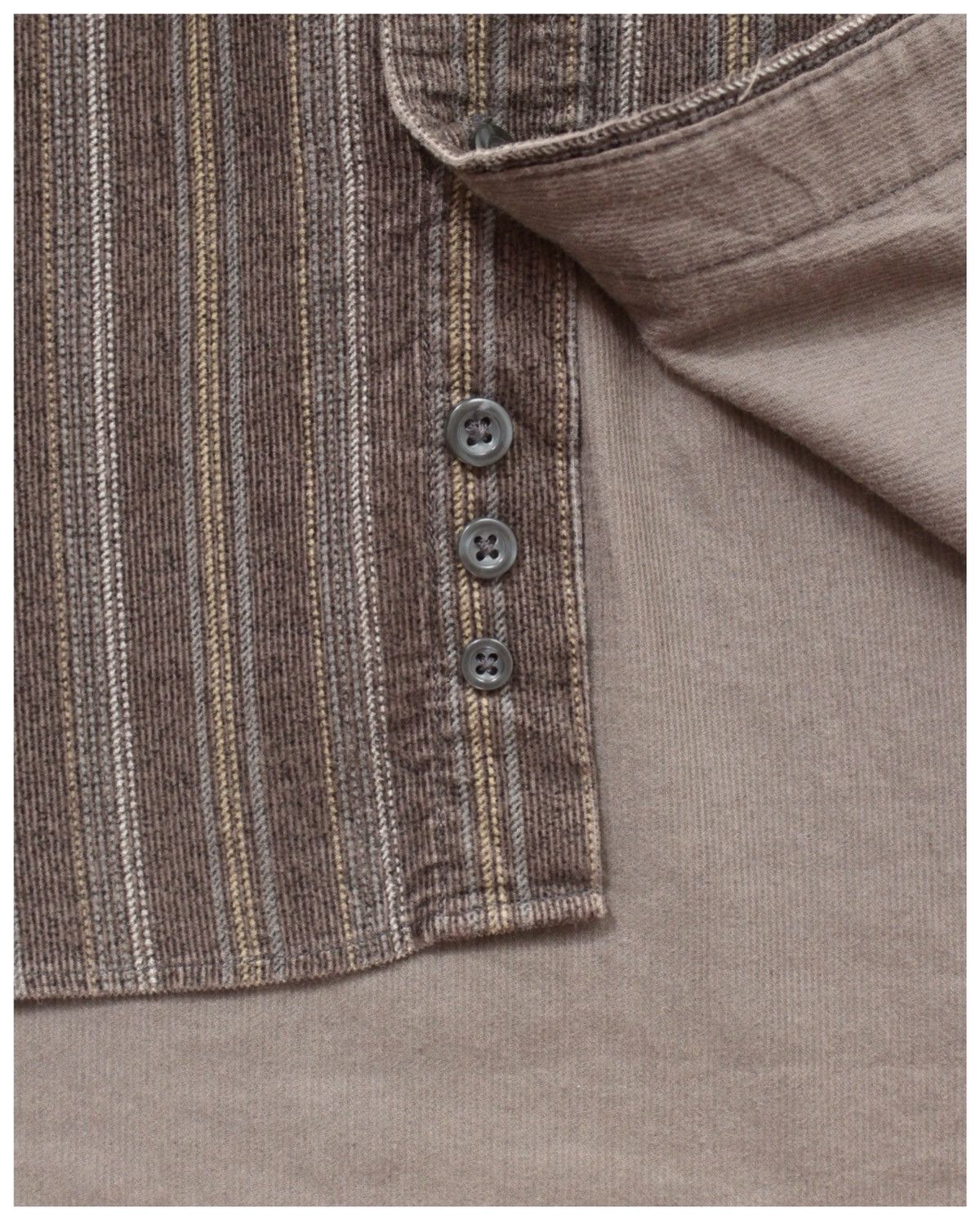 Kansai Yamamoto 2000S SISSY BY KANSAI YAMAMOTO CORDUROY SHIRT Size US M / EU 48-50 / 2 - 7 Thumbnail