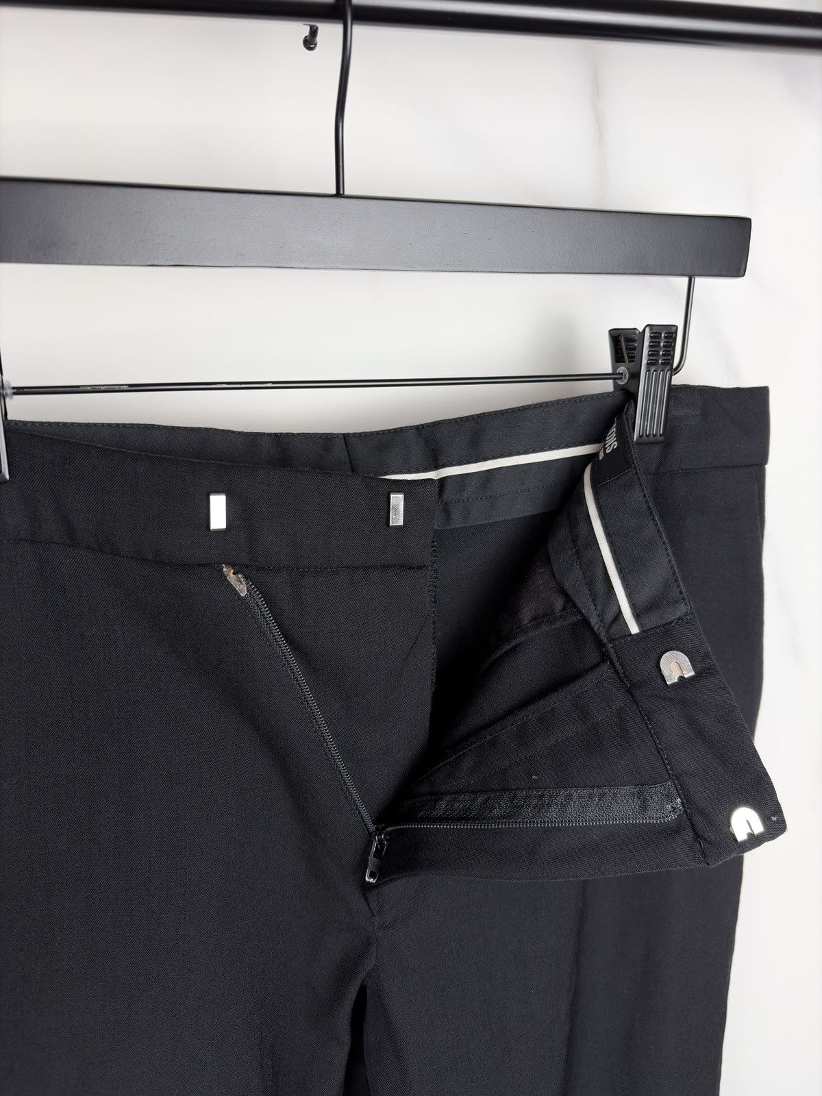 Raf Simons AW05 Raf Simons History Of My World Wool Suit Trousers Size US 30 / EU 46 - 3 Thumbnail