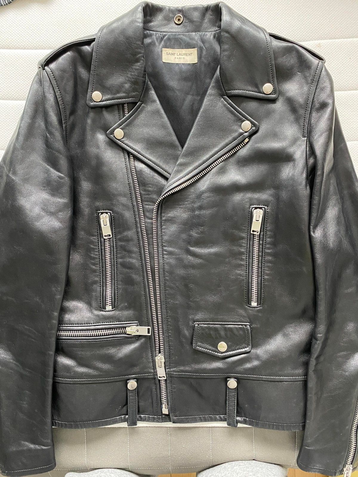 Saint Laurent Paris Saint Laurent Paris Leather Jacket FW 13 Size US M / EU 48-50 / 2 - 1 Thumbnail