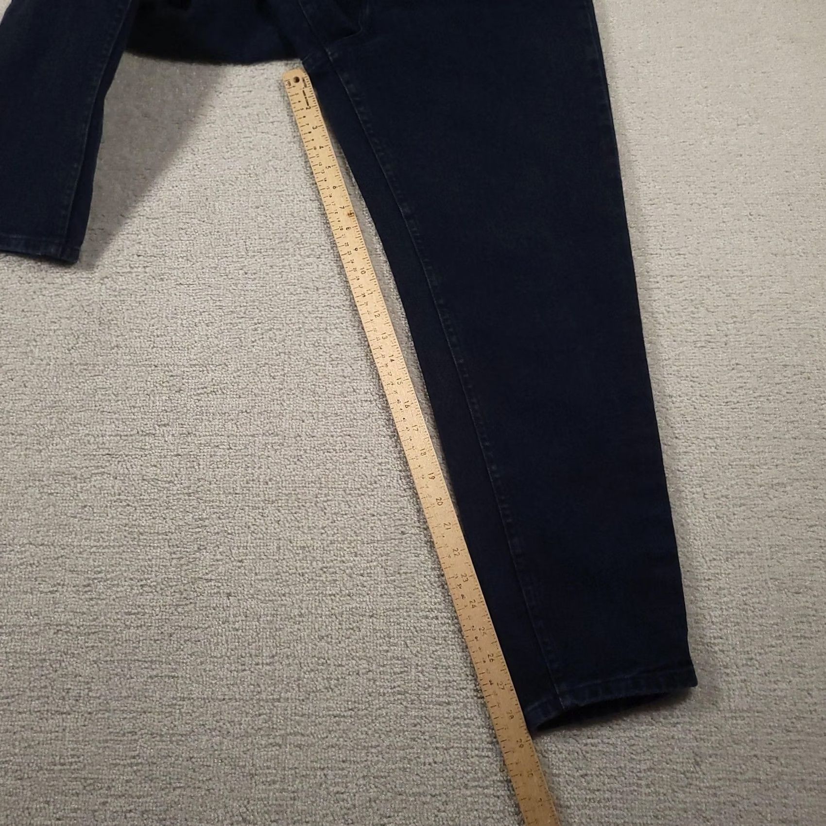 Vintage VINTAGE Lee Riders Jeans Womens 10P Dark Wash High Rise Tapered Leg Mom Denim Womens Jeans Size 32" / US 10 / IT 46 - 3 Thumbnail