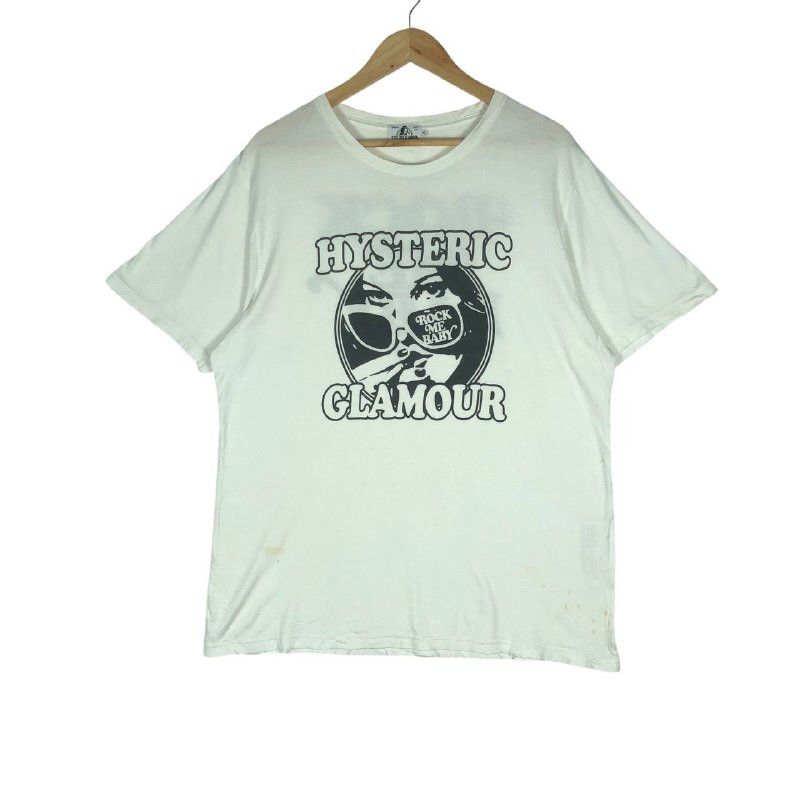 Hysteric Glamour Vintage Hysteric Glamour "Rock Me Baby" men t-shirt Size US XL / EU 56 / 4 - 1 Thumbnail