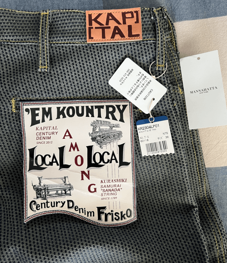 Kapital CENTURY DENIM 5P FRISKO NO 7S - KAPITAL Size US 36 / EU 52 - 8 Thumbnail