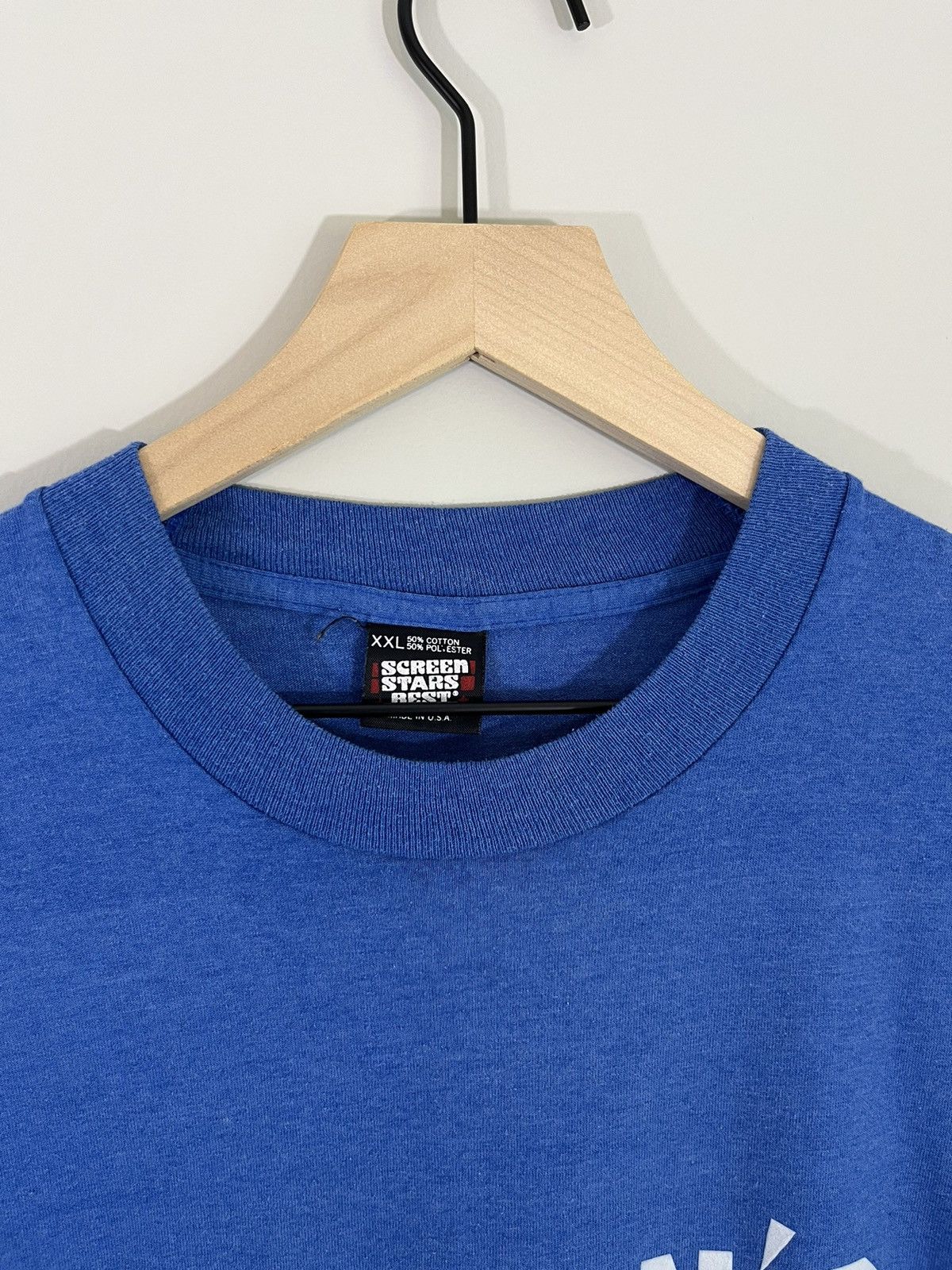 Vintage 80s Single Stitch Paper Thin Tee Size US XXL / EU 58 / 5 - 3 Thumbnail