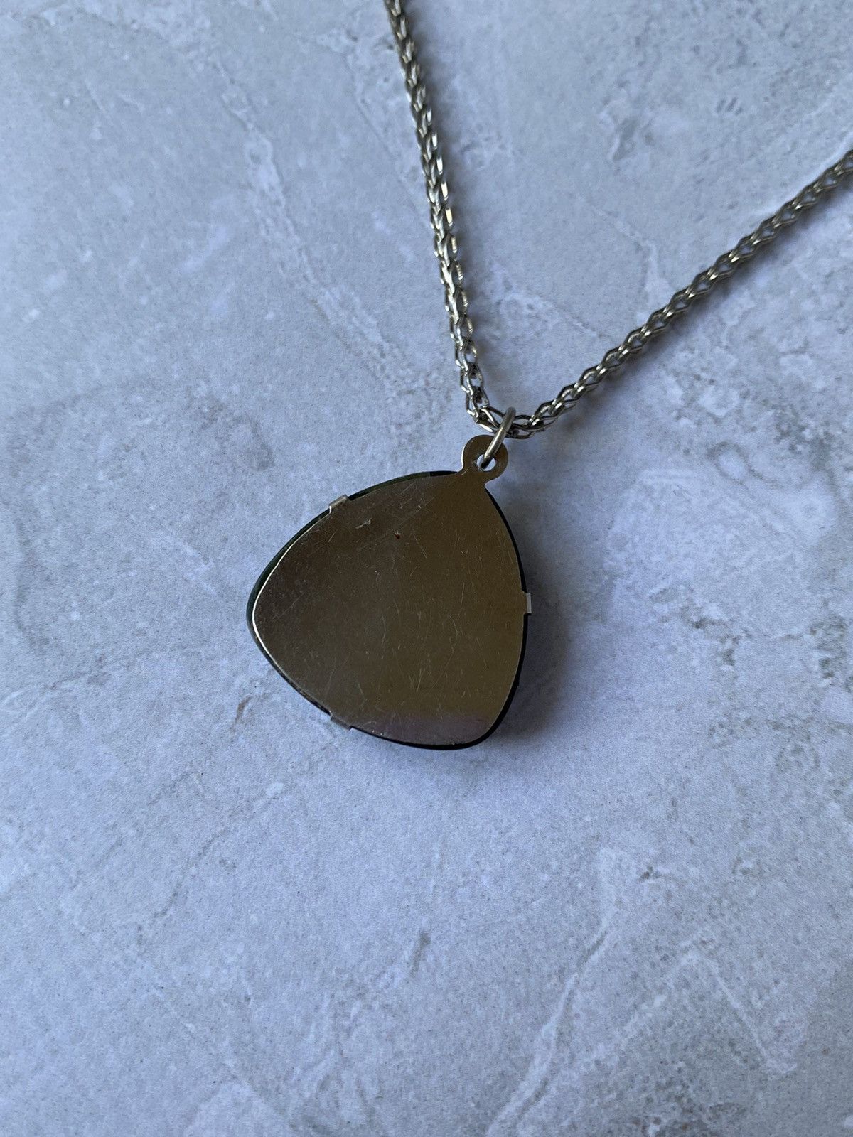 Japanese Brand × Jewelry × Vintage Black-Green Dichroic Stone Pendant Size ONE SIZE - 8 Thumbnail