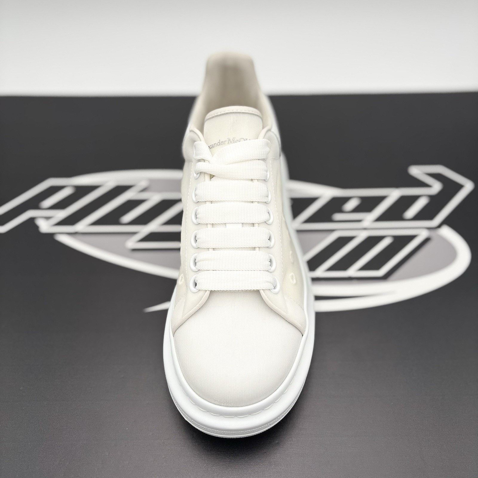 Alexander McQueen Alexander McQueen ‘ White Transparent ‘| EXCELLENT CONDITION Size US 7 / EU 40 - 14 Thumbnail