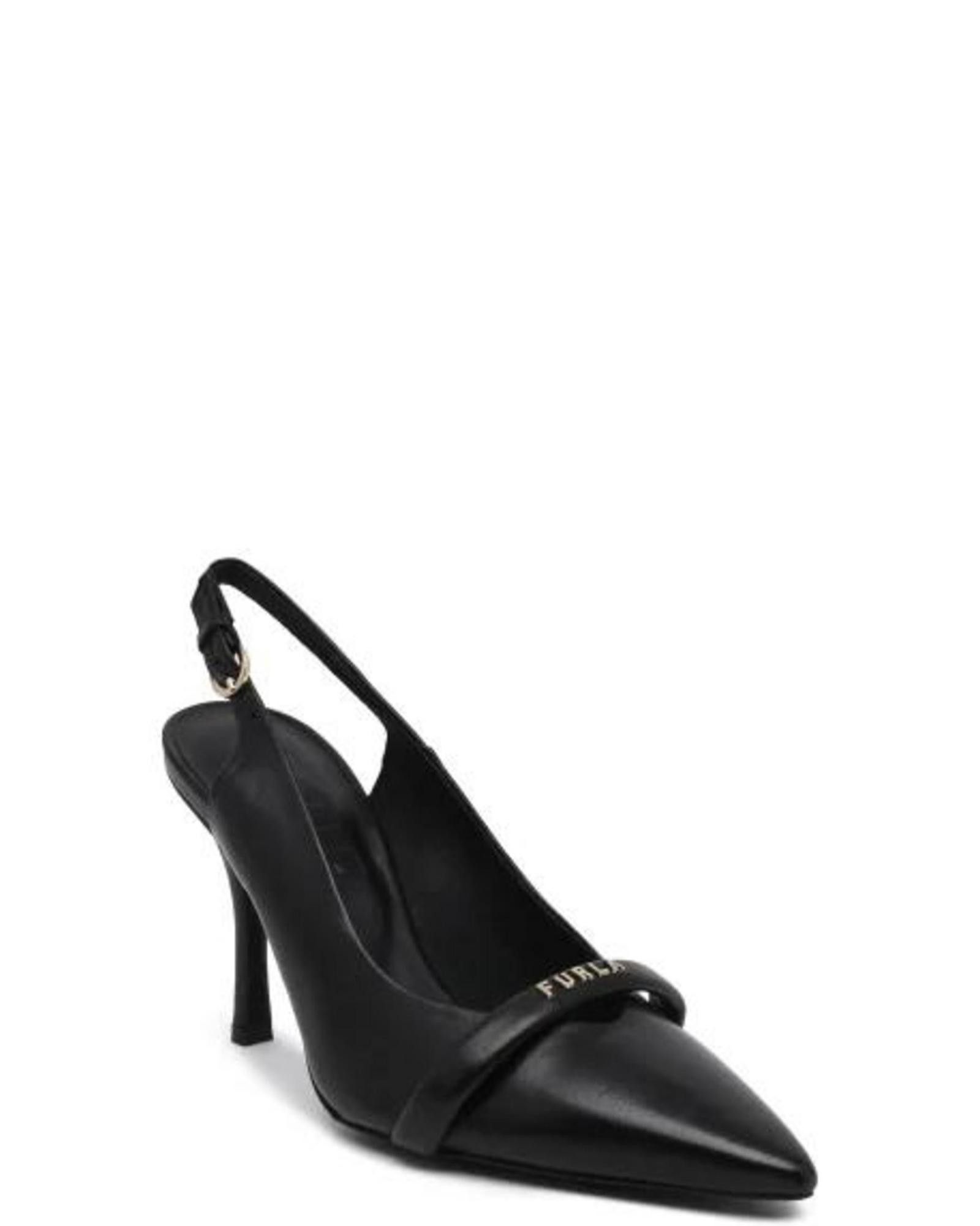 image of Furla Leather Pumps Shoes in Black, Women's (Size 7)