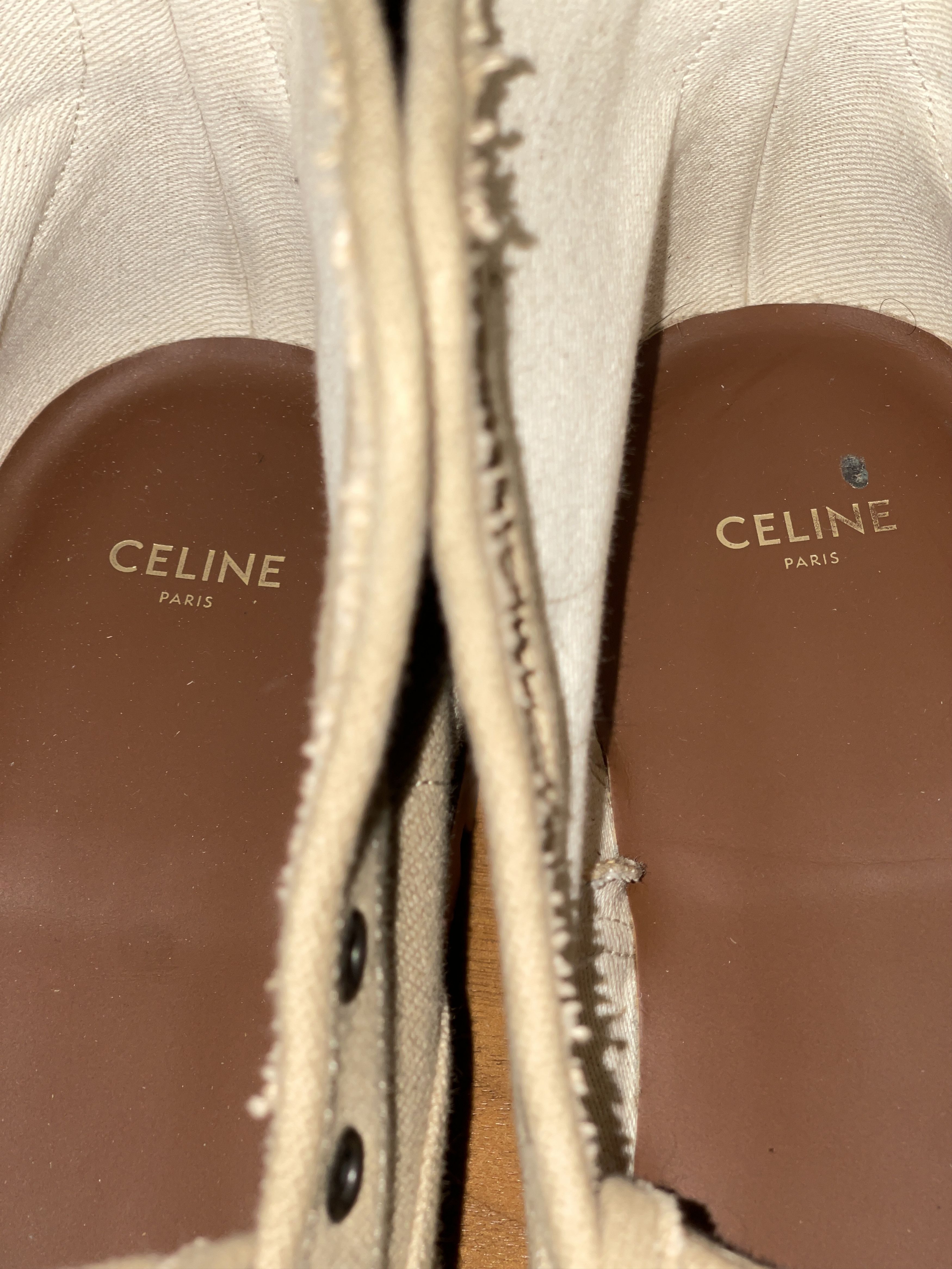 Celine Celine Patapan Boots (Triomphe Logo) 🔥 Size US 8 / EU 41 - 5 Thumbnail