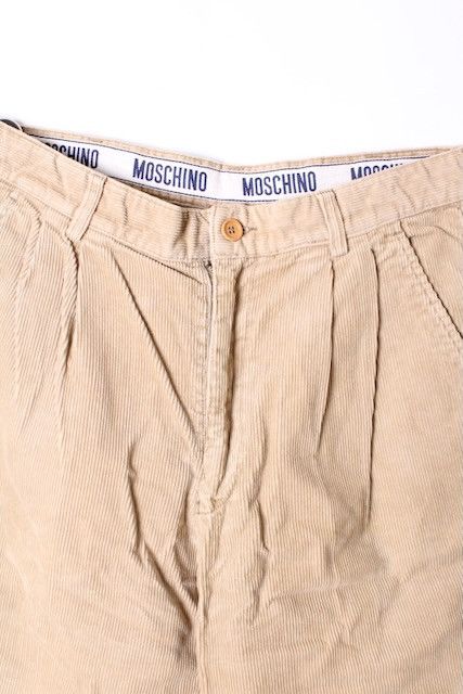 Moschino MOSCHINO CORDUROY PANTS BEIGE - 52 Size US 36 / EU 52 - 2 Thumbnail