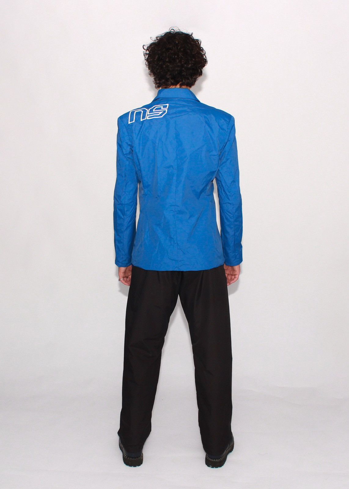 Other !DS! SS22 Nikolaj Storm Pisac Technical Blue Blazer Jacket Size US M / EU 48-50 / 2 - 3 Thumbnail