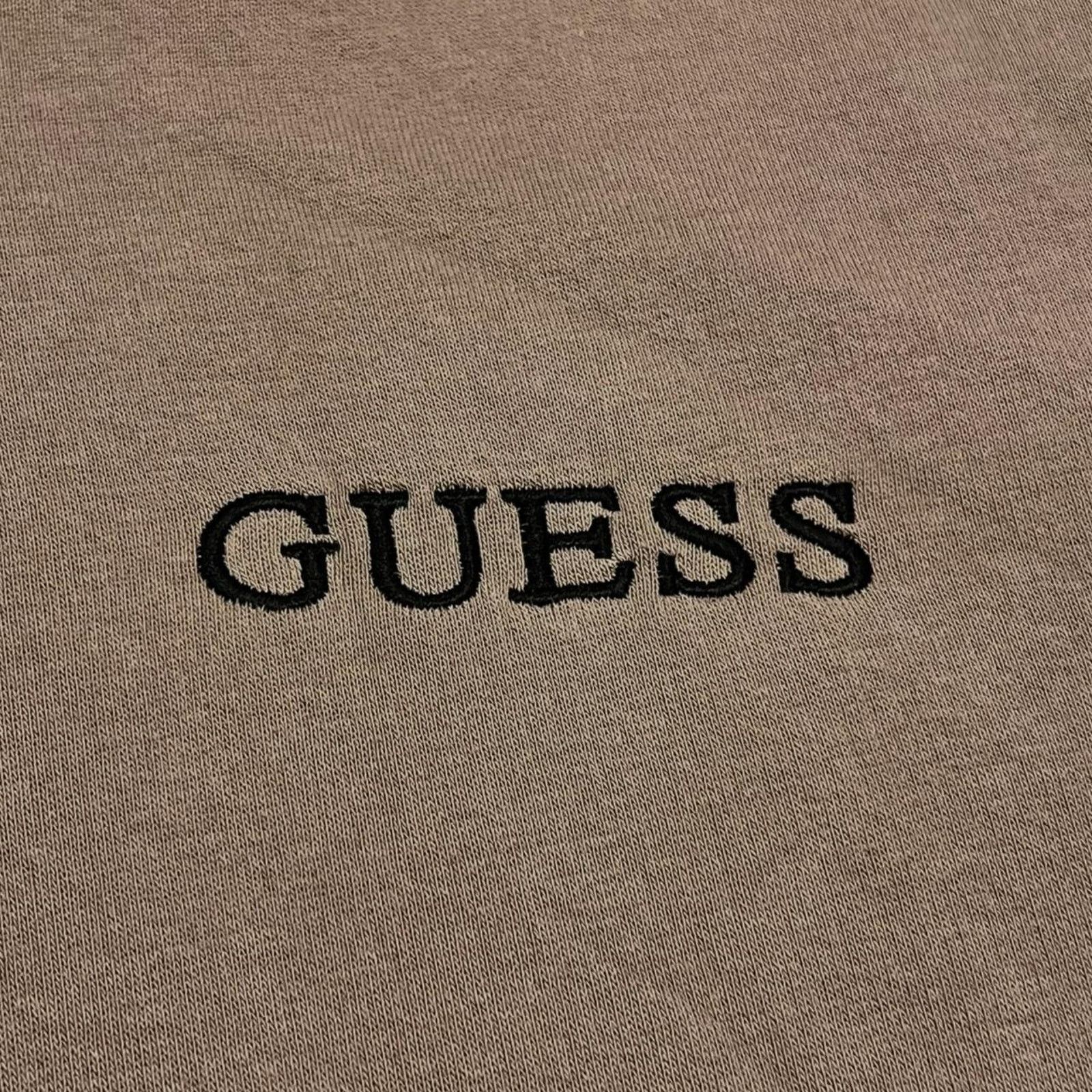 Guess GUESS Los Angeles Chest Logo Light Brown Embroidered Hoodie Size US S / EU 44-46 / 1 - 2 Thumbnail