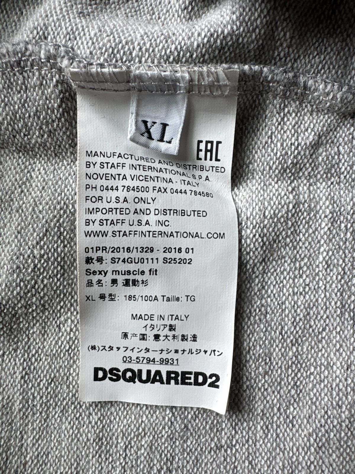 Dsquared2 DSquared2 Tee Sz XL Size US XL / EU 56 / 4 - 5 Thumbnail