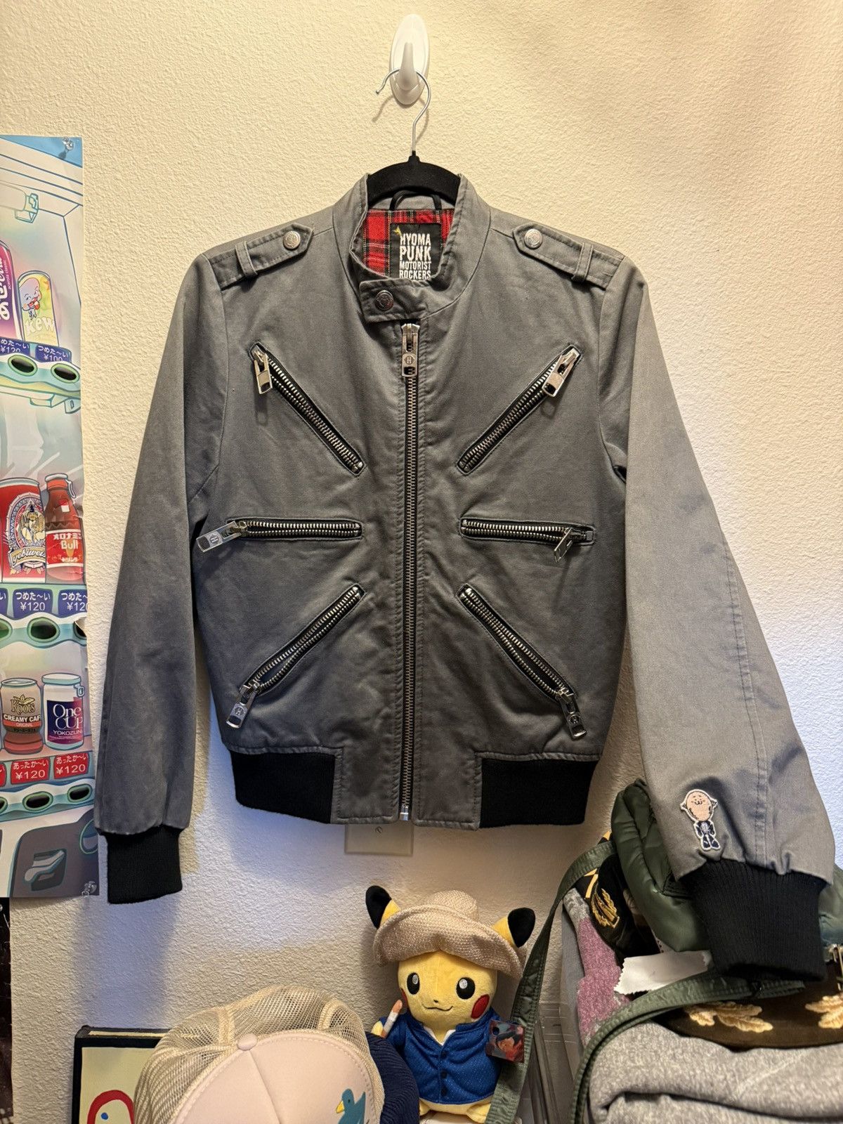 ぱんだ　　20471120 ナイロンジャケット 1990'S MADE IN JAPAN 20471120 DEFORMATION DESIGN SHIRRING