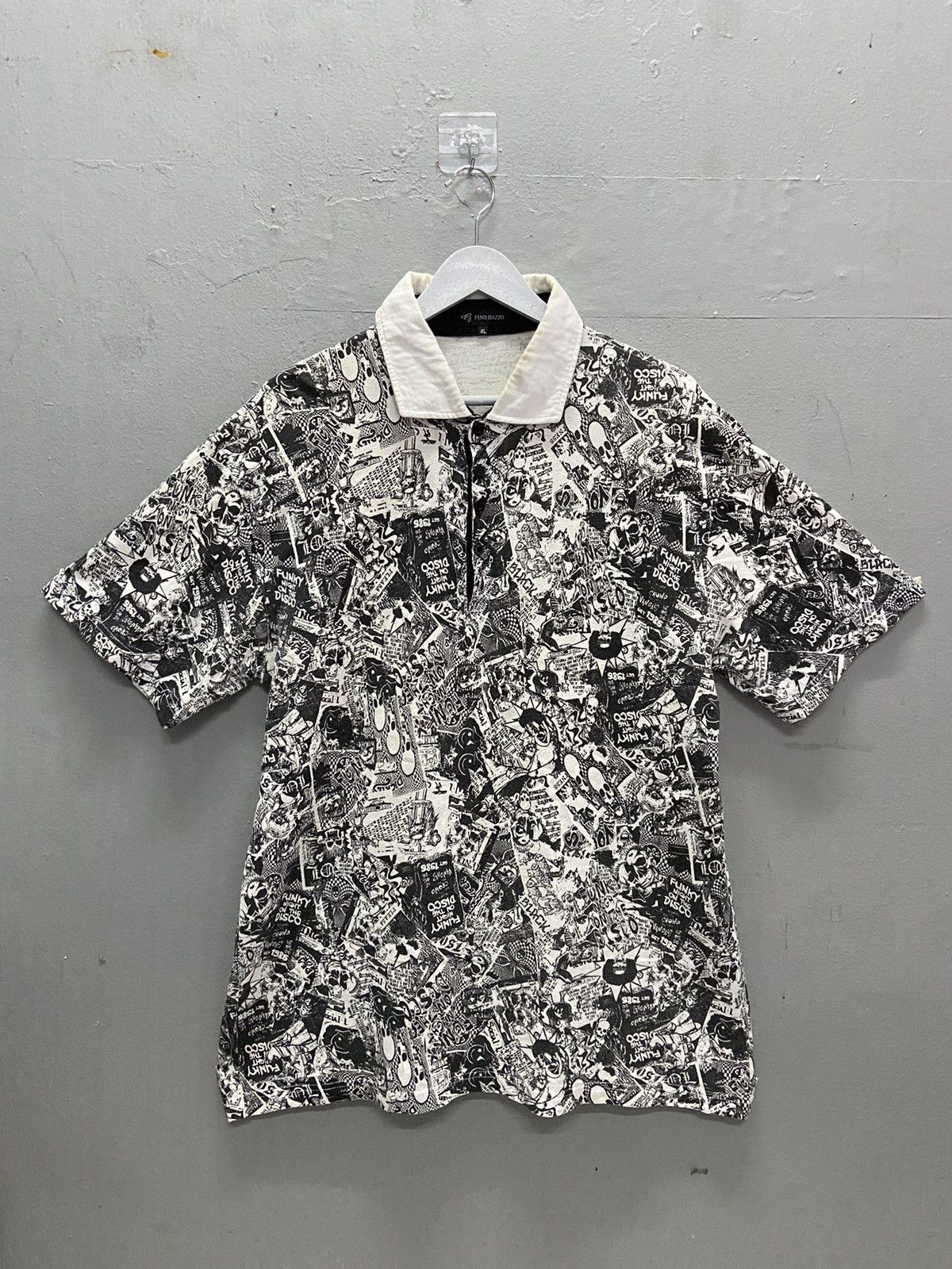 Japanese Brand PINO BAZZO FUNKY NIGHT ON THE DISCO SHIRT Size US L / EU 52-54 / 3 - 1 Thumbnail
