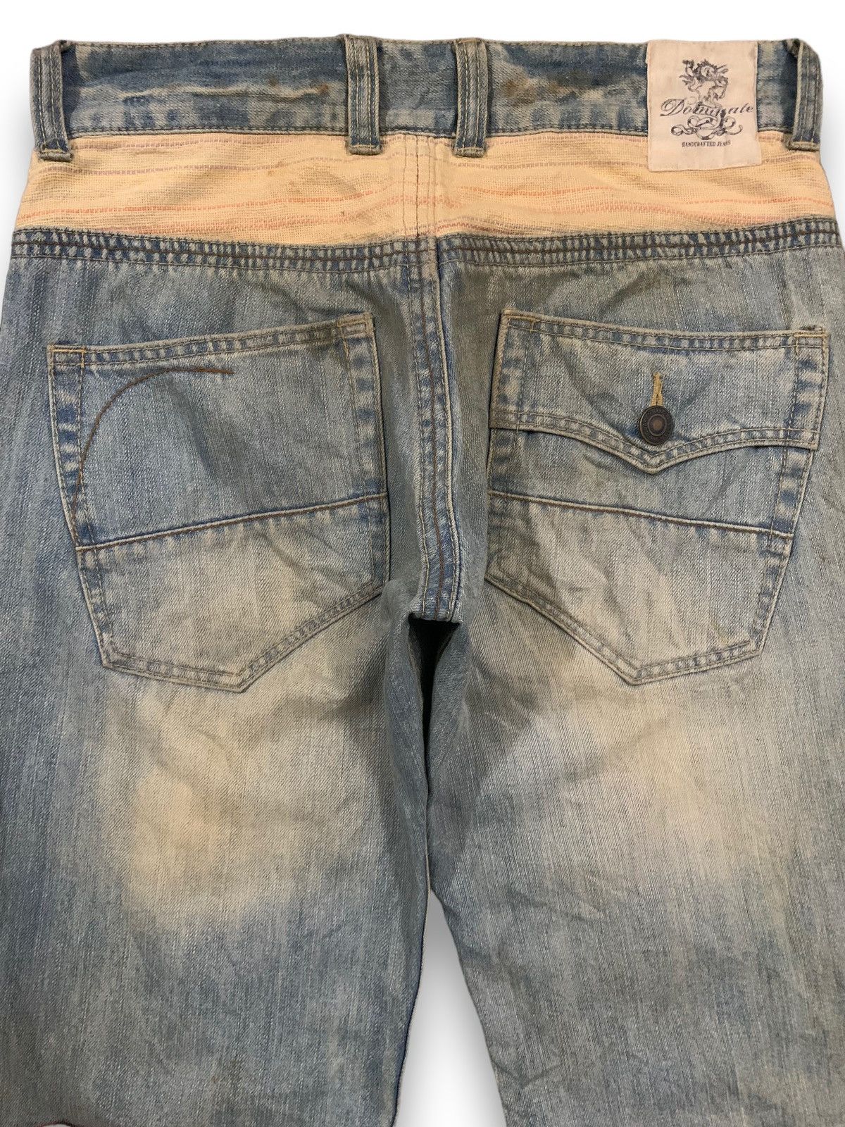 14th Addiction Vintage Japanese Brand Dominate Mud Wash Grunge Jorts Denim Size US 30 / EU 46 - 11 Thumbnail
