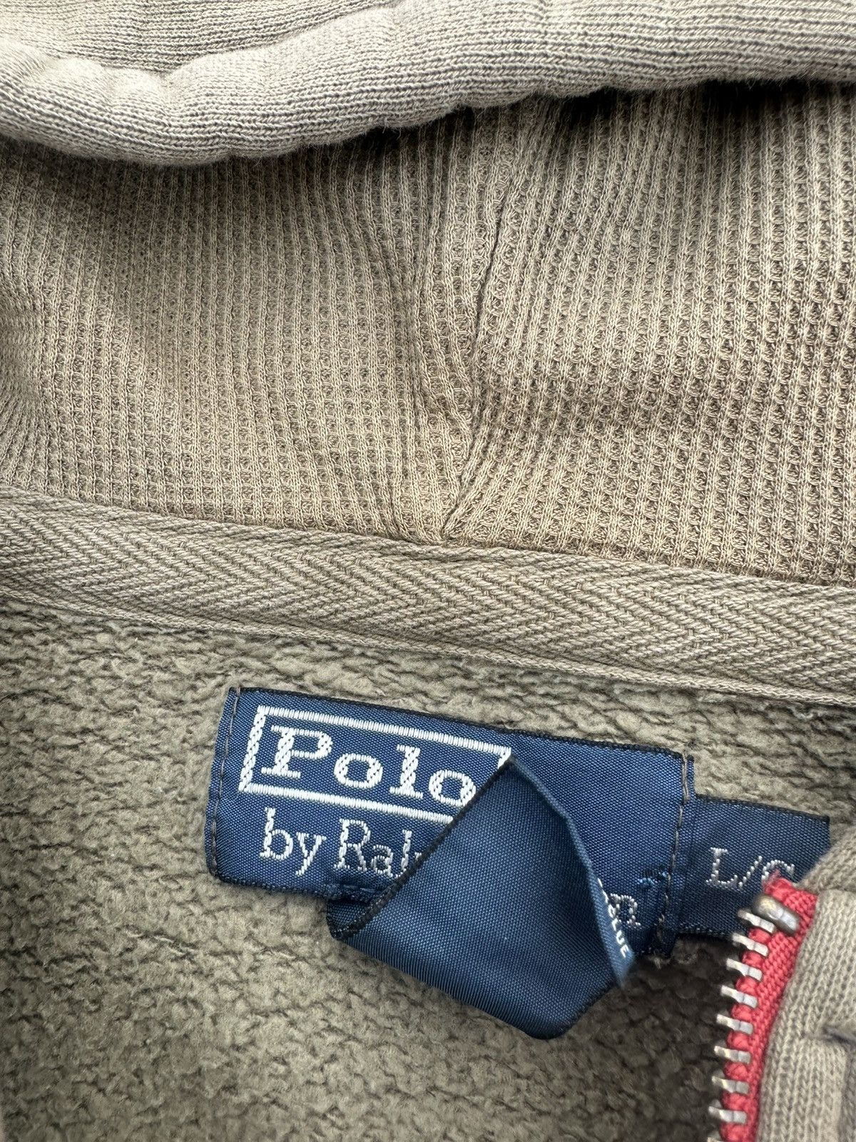 Polo Ralph Lauren Green Zip up Hoodie Size US L / EU 52-54 / 3 - 2 Thumbnail