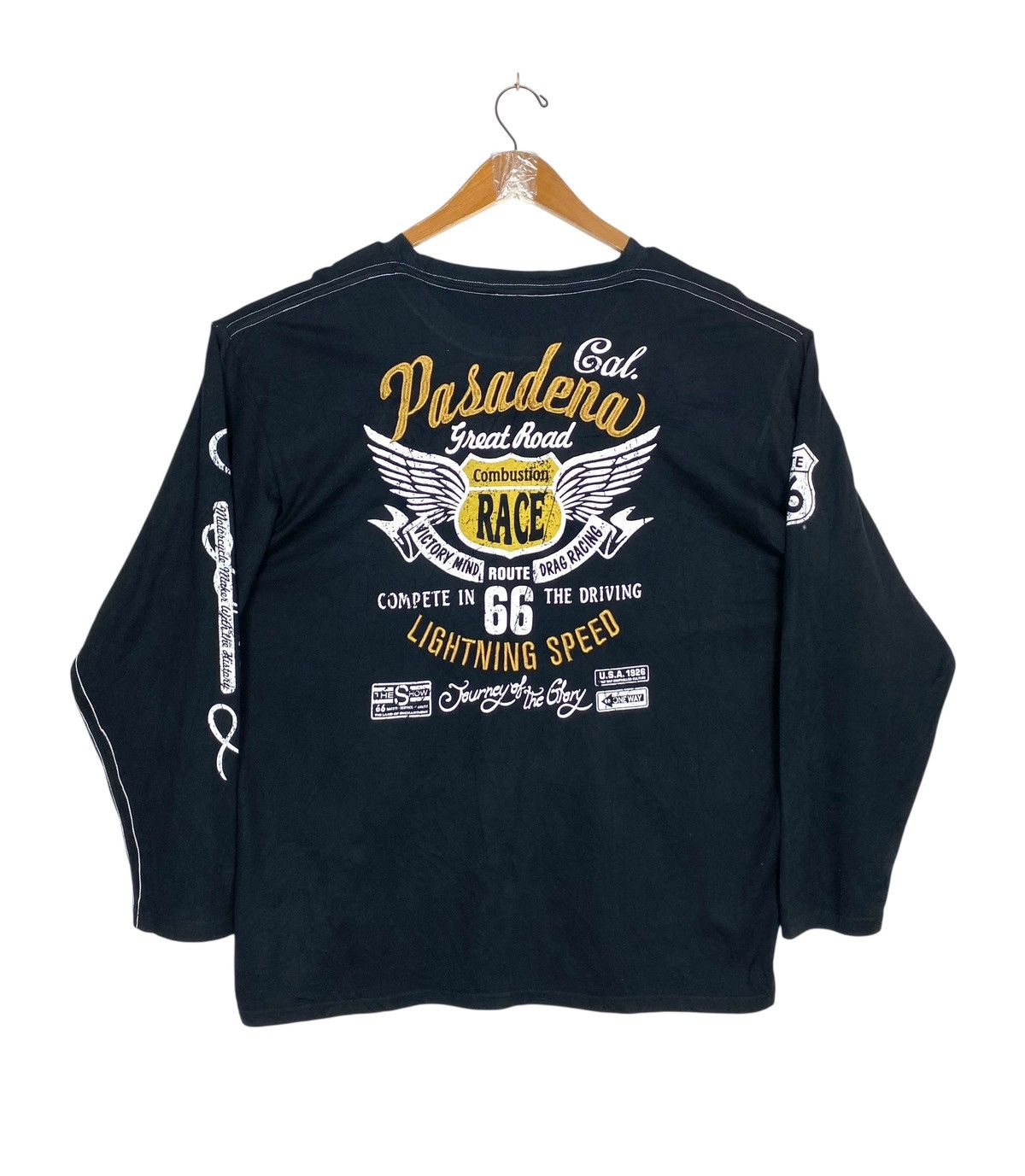 Route 66 Rare‼️ Route 66 Pasadena Sweatshirt Big Logo Size US L / EU 52-54 / 3 - 1 Thumbnail