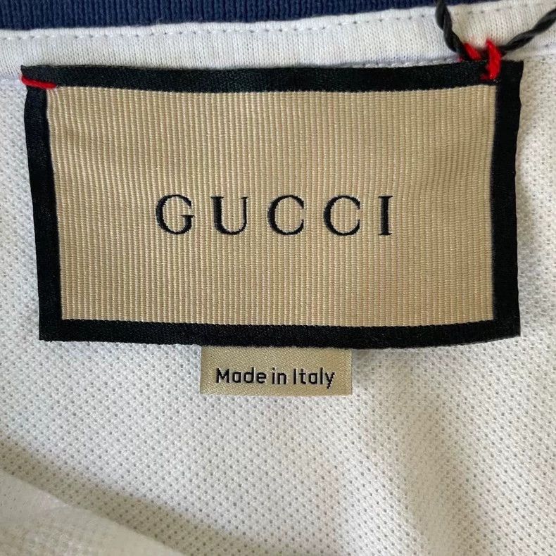 Gucci Gucci Neck embroidery casual short-sleeved Polo shirt 2501- Size US S / EU 44-46 / 1 - 3 Thumbnail