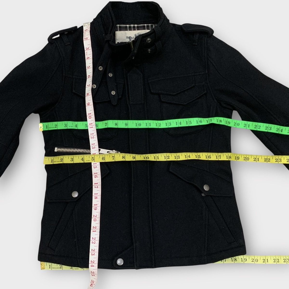 PPFM VINTAGE PPFM MIL SPEC M65 WOOL JACKET STAND COLLAR MILITARY Size US S / EU 44-46 / 1 - 14 Thumbnail
