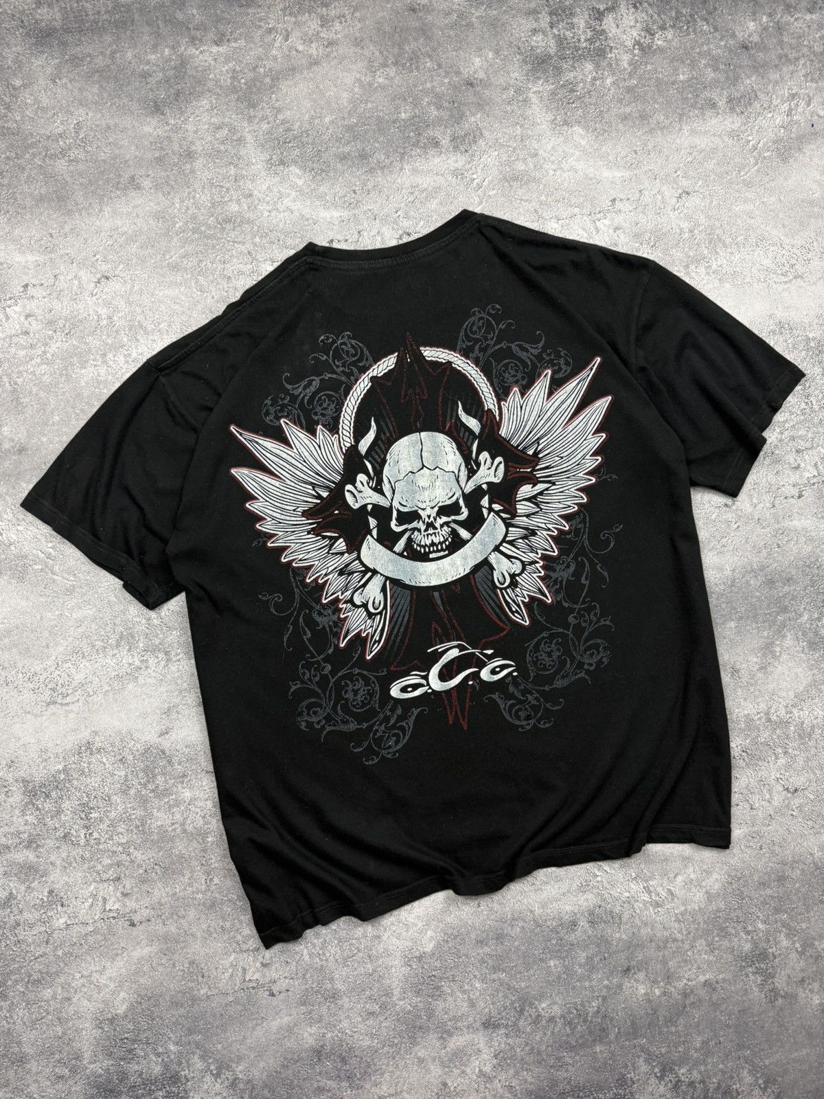 West Coast Choppers Vintage Orange County Choppers Big Logo T-Shirt Y2K Boxy Tee Size US XXL / EU 58 / 5 - 11 Thumbnail