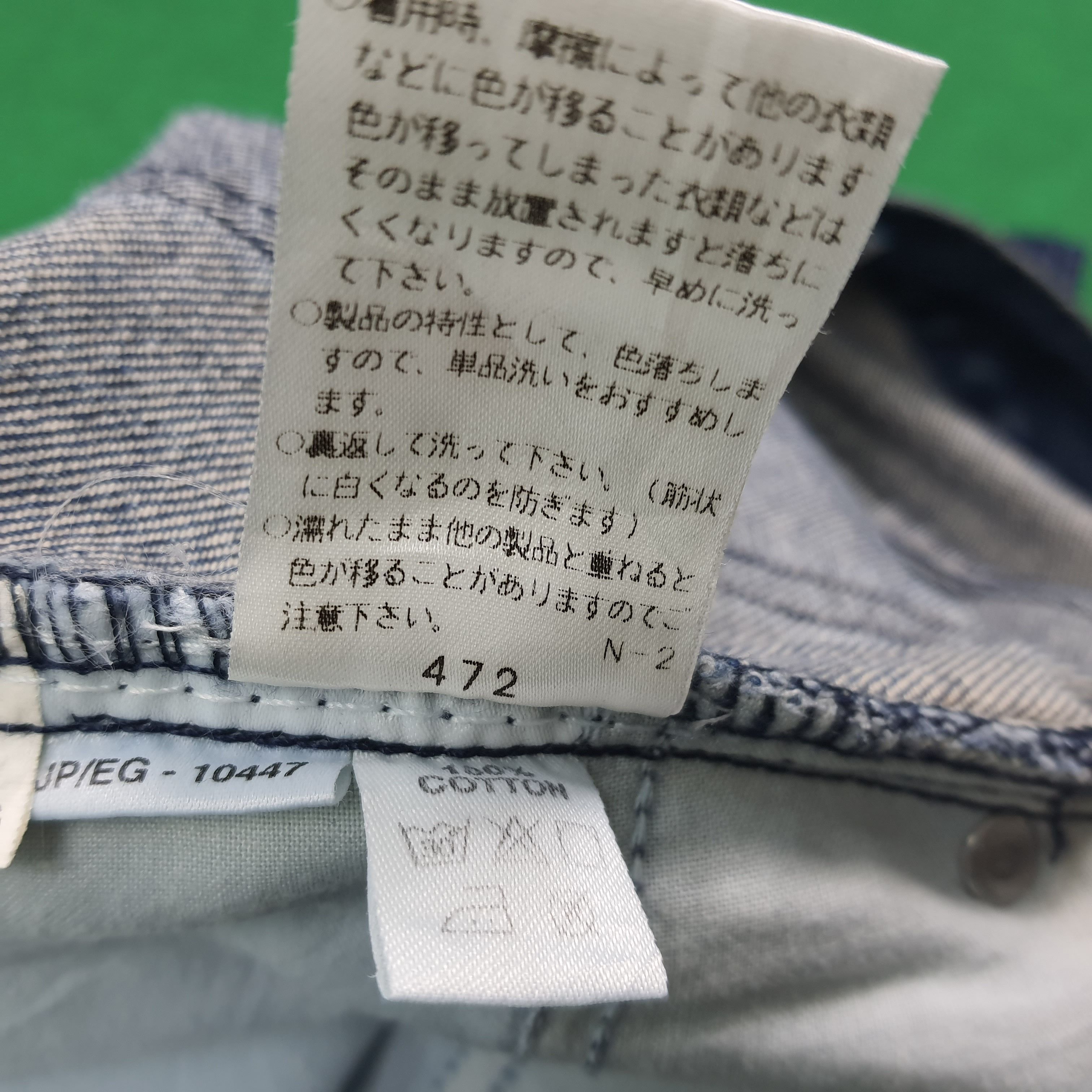 Yves Saint Laurent Vintage Saint Laurent Jeans YSL Designer Jeans C280N33 Size US 32 / EU 48 - 9 Thumbnail