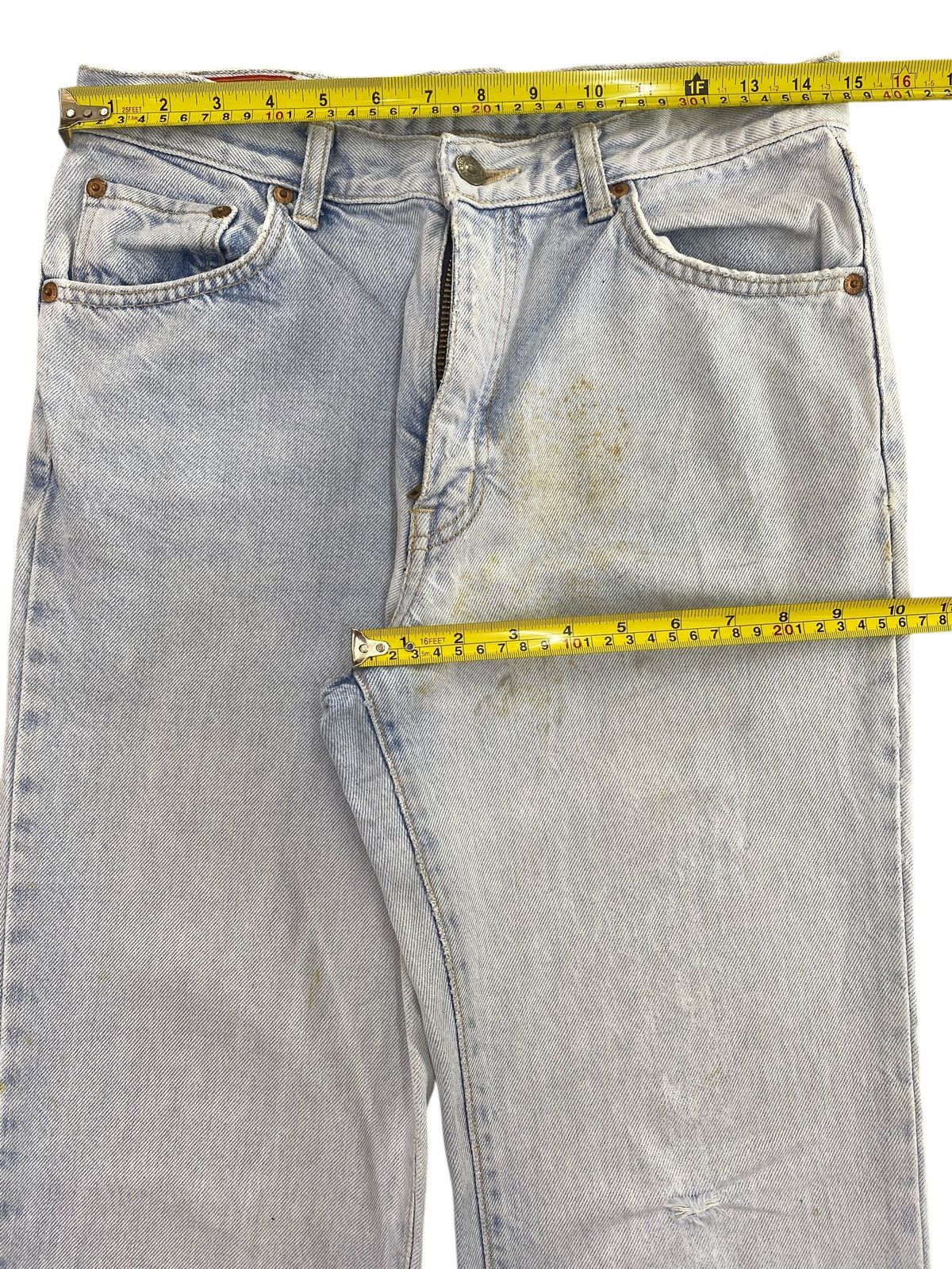 Edwin Edwin Brand Light Blue Wash Style Loose Jeans Size US 30 / EU 46 - 5 Thumbnail
