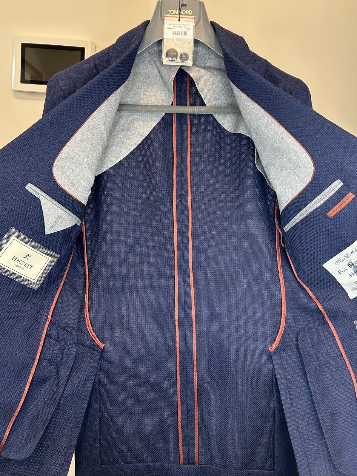 Hackett HACKETT MAYFAIR SPORTCOAT Size 38R - 8 Thumbnail