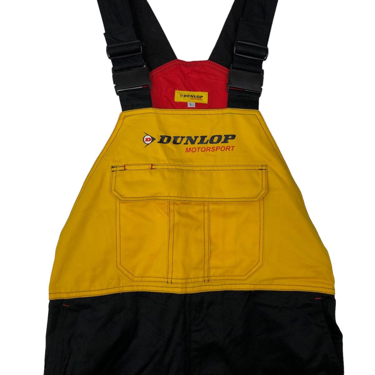 Japanese Brand 🔥90’s RARE VINTAGE OVERALL DUNLOP RACING RARE COLOUR Size US 34 / EU 50 - 6 Thumbnail