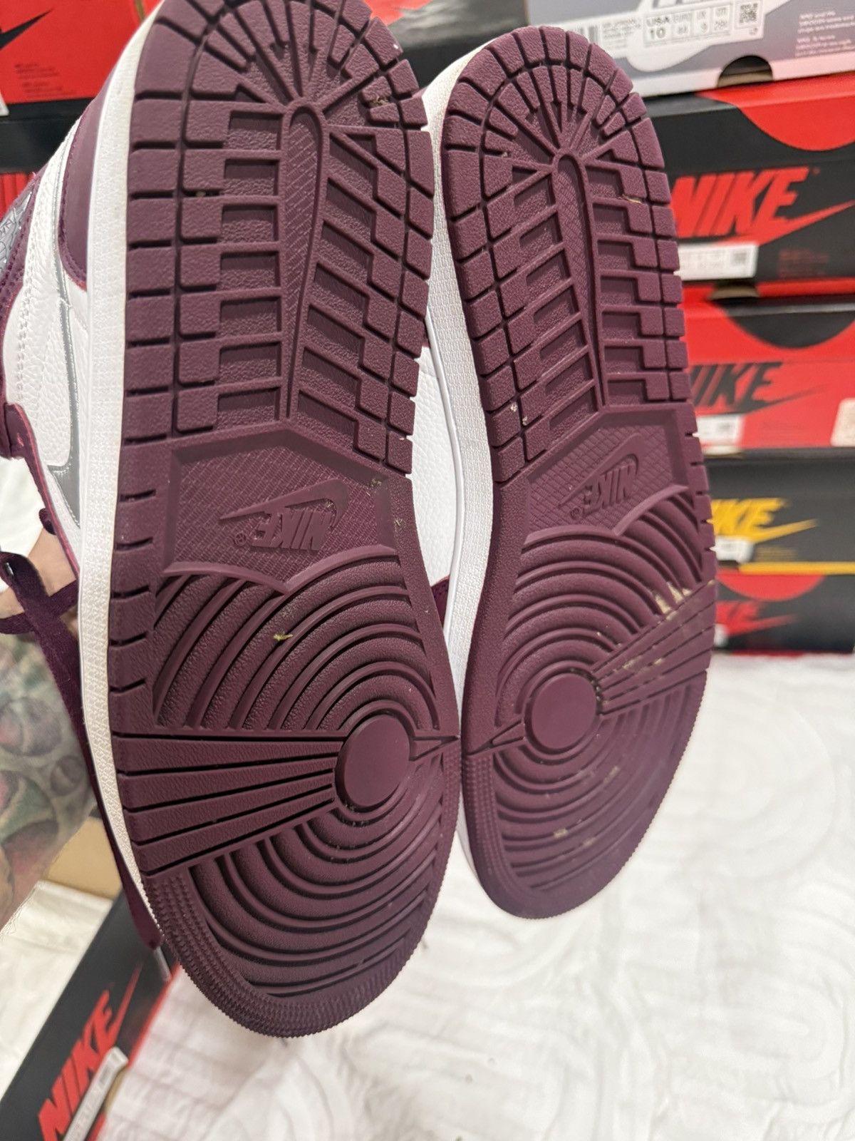 Jordan Brand Air jordan 1 Bordeaux size 10 Size US 10 / EU 43 - 6 Thumbnail