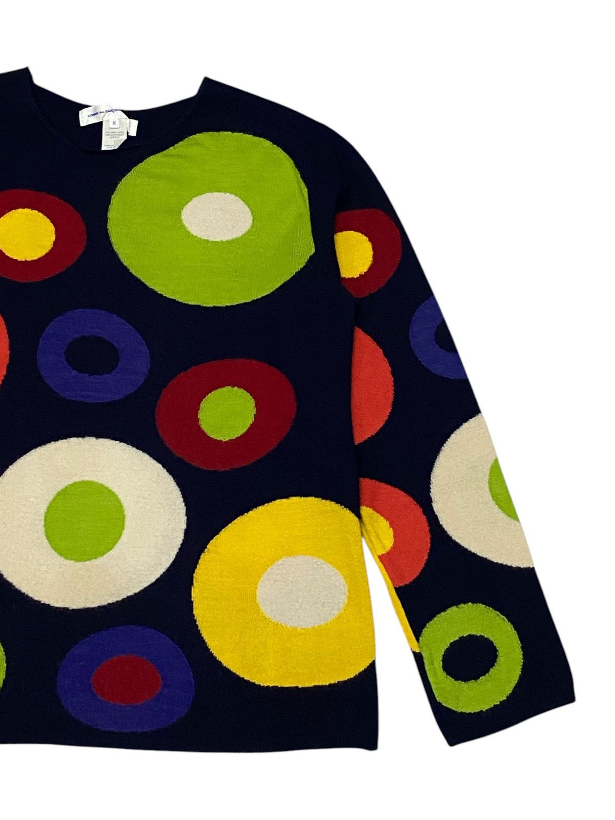 Comme des Garcons Comme Des Garçons SHIRT Multicolor Knit Sweater Size US M / EU 48-50 / 2 - 8 Thumbnail