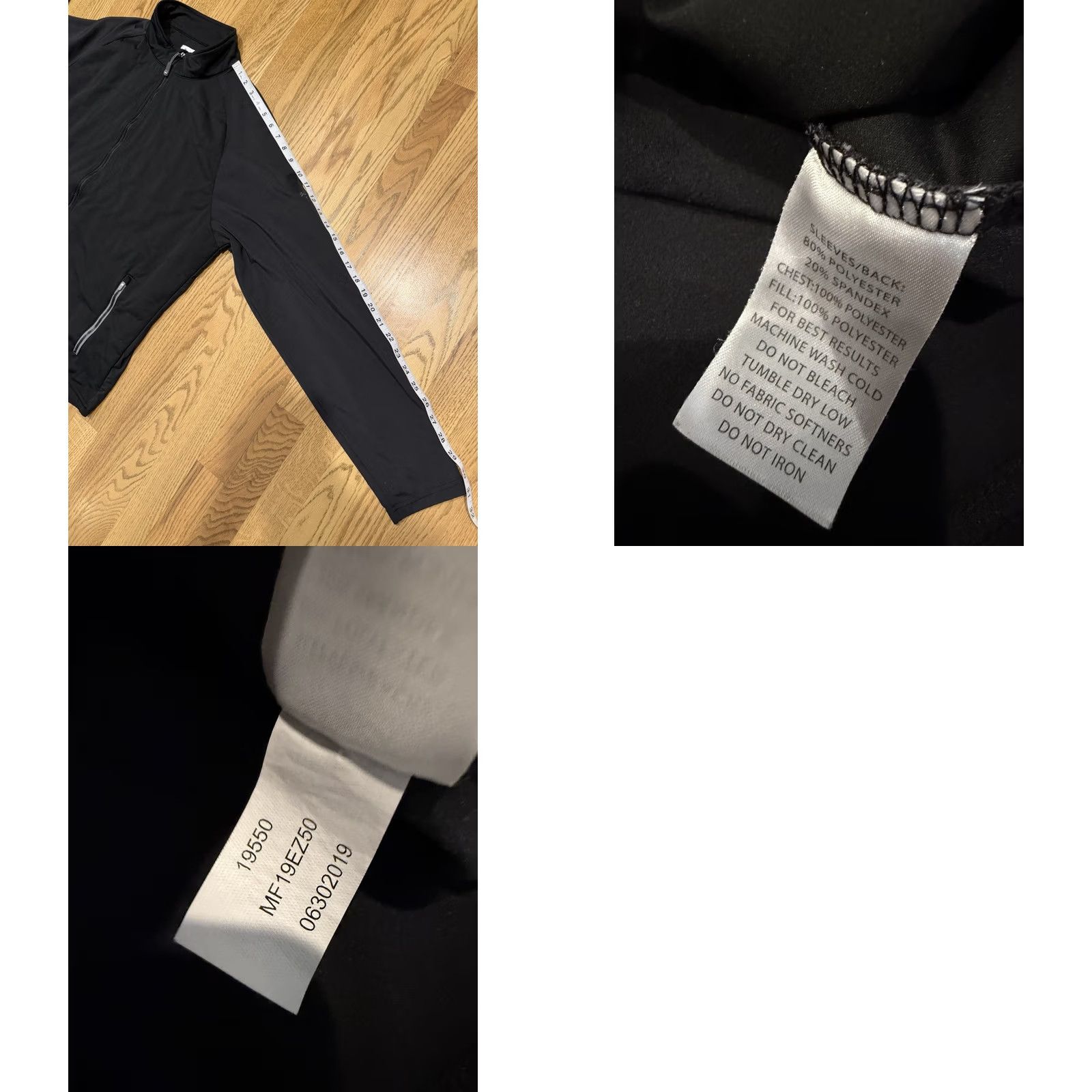 Peter Millar Peter Millar Fleece Jacket Men’s Size XL Black Full Zip Sweater Whisper Rock Size US XL / EU 56 / 4 - 8 Thumbnail