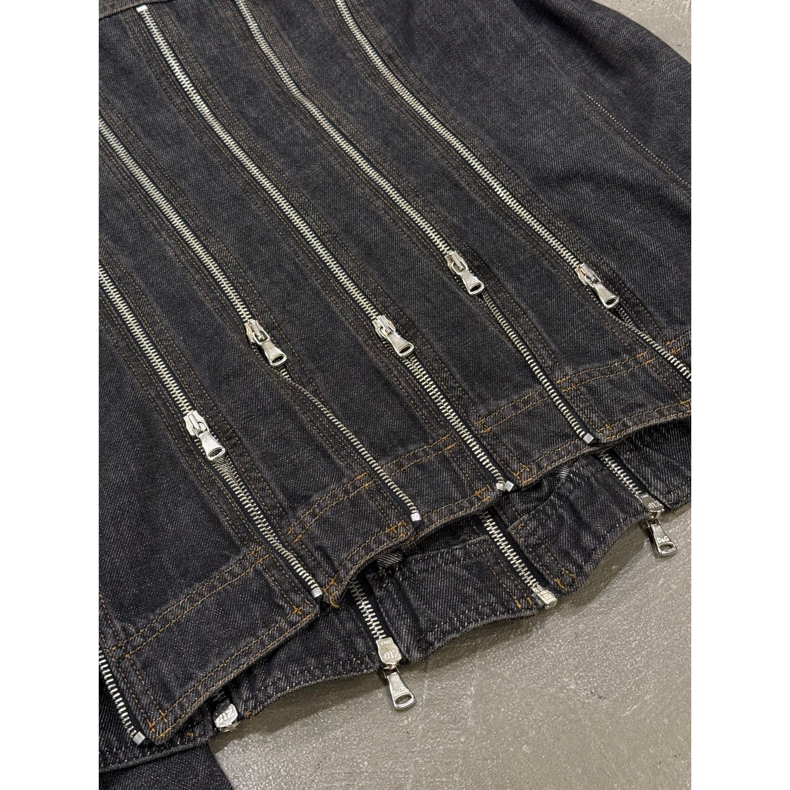 Dolce & Gabbana S/S2004 Dolce & Gabbana full zip denim jacket Size L / US 10 / IT 46 - 6 Thumbnail