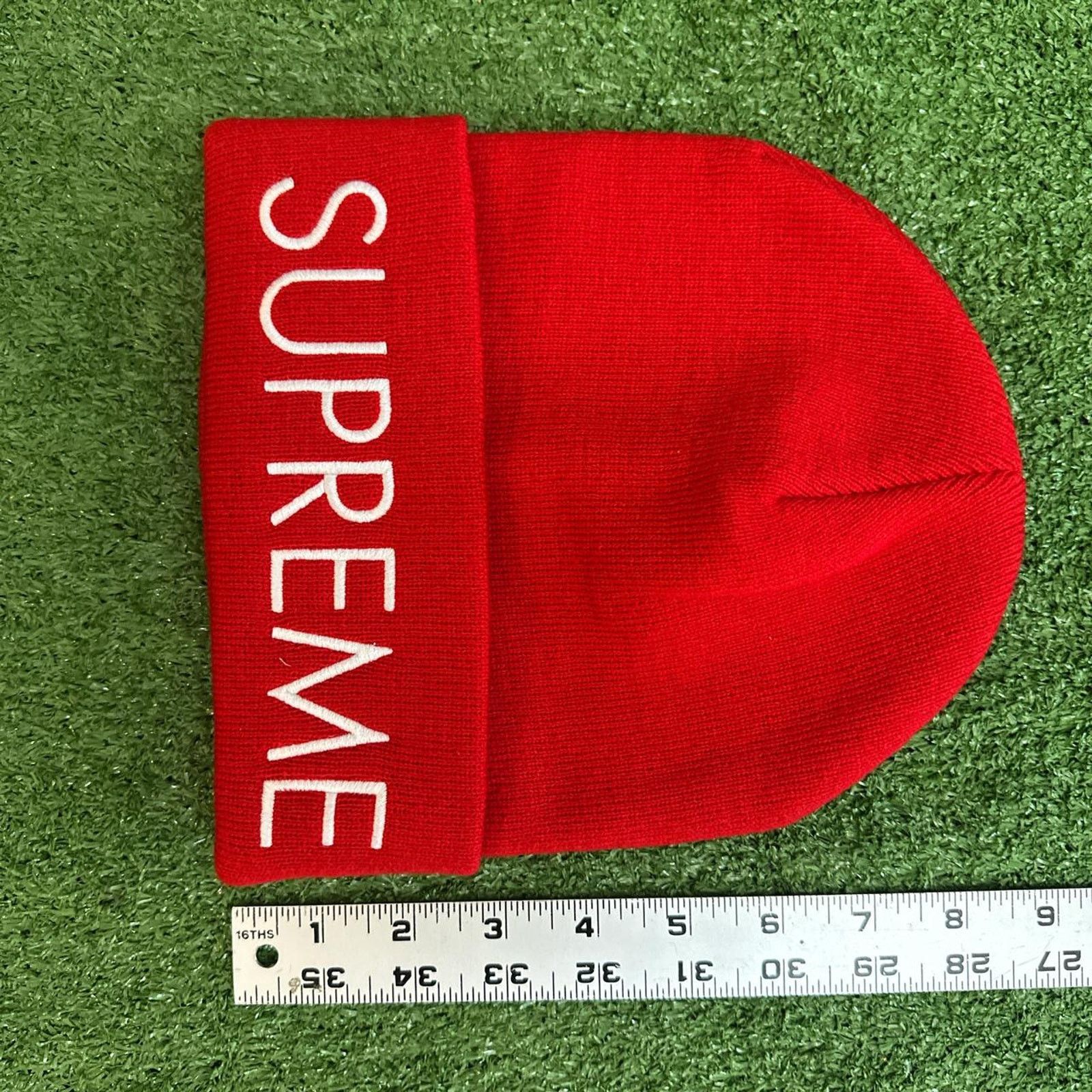 Supreme Supreme big logo beanie Size ONE SIZE - 2 Thumbnail