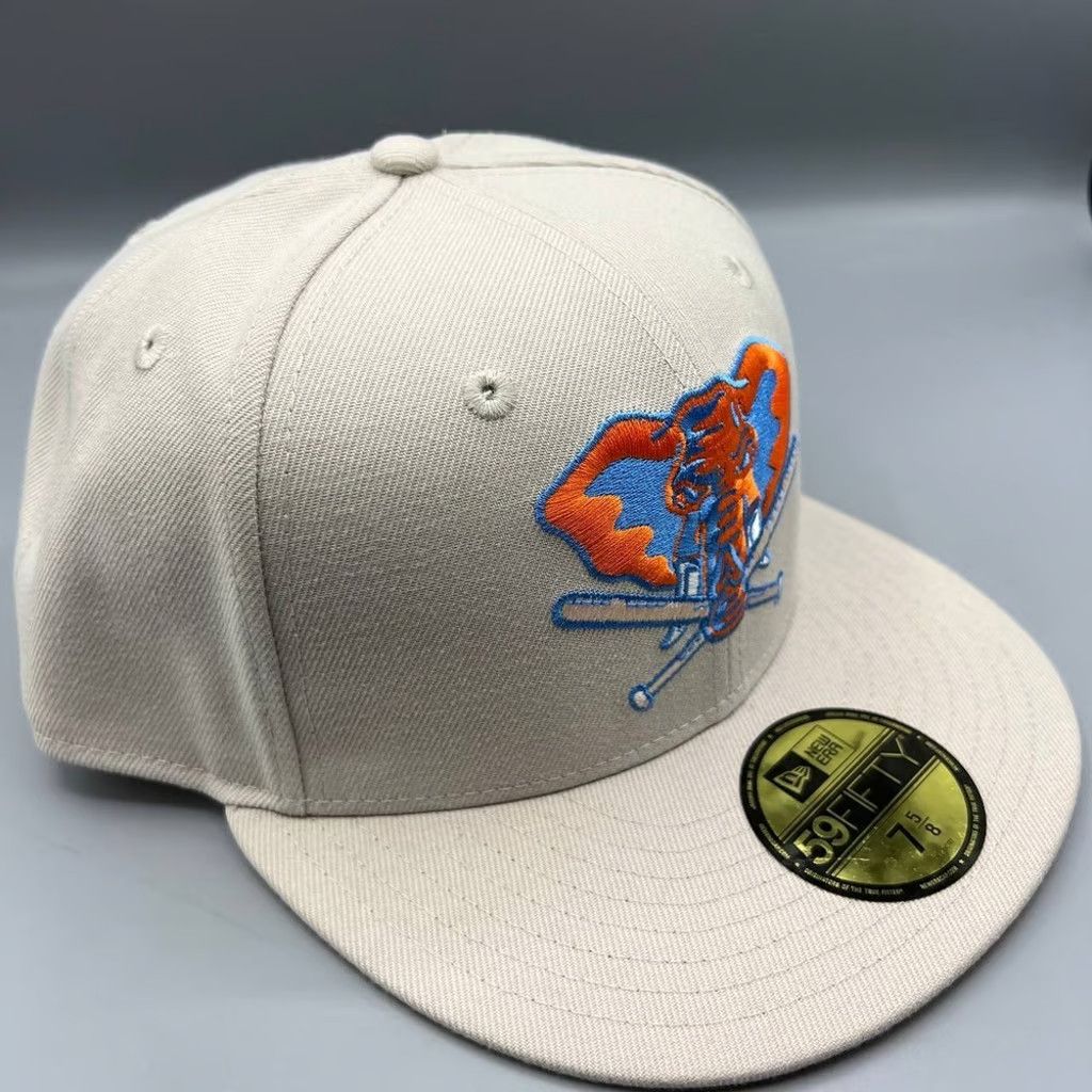 New Era Oakland Athletics Hat Men 7 5/8 59Fifty New Era Fitted Cap Size ONE SIZE - 3 Thumbnail