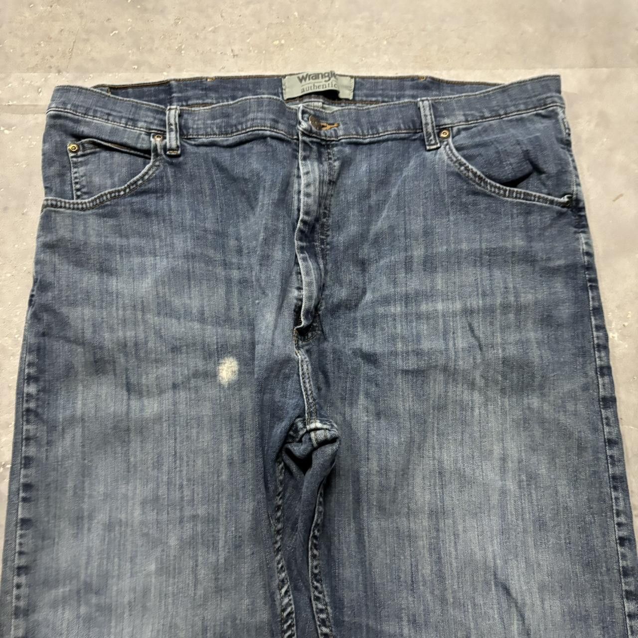 Japanese Brand × Vintage Crazy Vintage Y2K/2000s Grunge Dark Wash Denim Jeans! Size US 40 / EU 56 - 5 Thumbnail