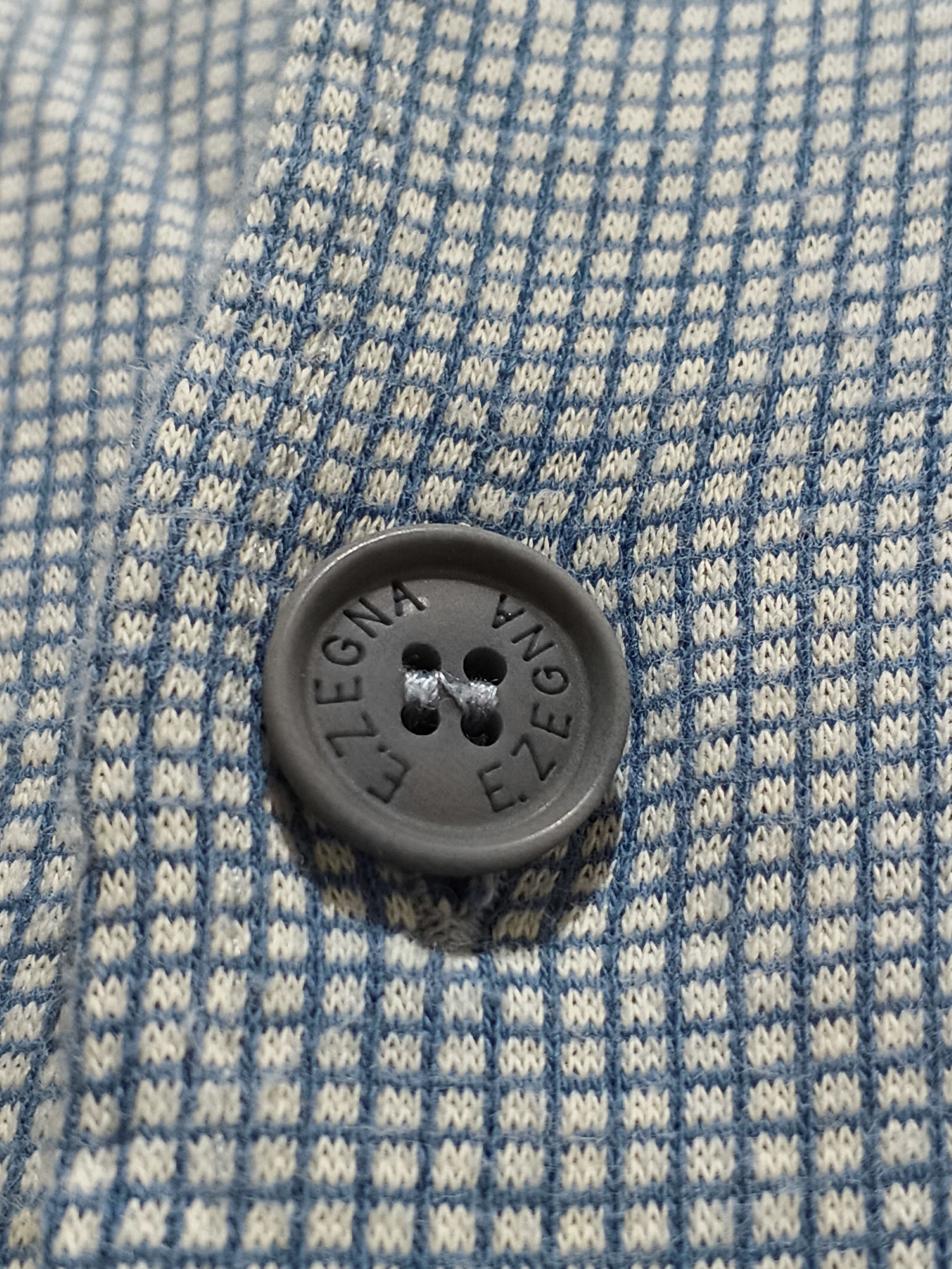 Ermenegildo Zegna ERMENEGILDO ZEGNA COTTON SHIRT Size US S / EU 44-46 / 1 - 4 Thumbnail