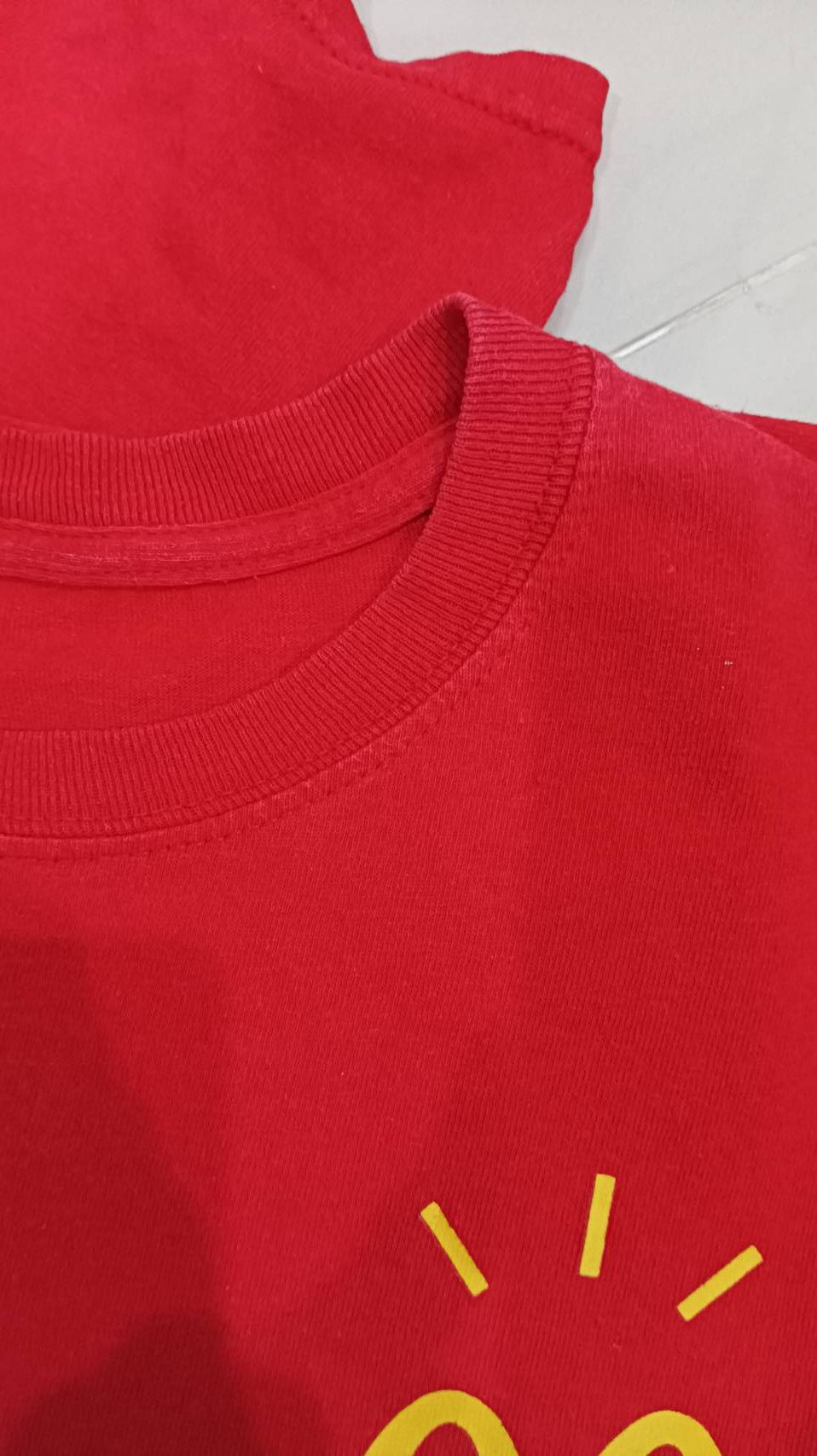 Rap Tees Travis Scott x Mcdonald's Cactus Jack Red Crew T-Shirt Size US S / EU 44-46 / 1 - 5 Thumbnail