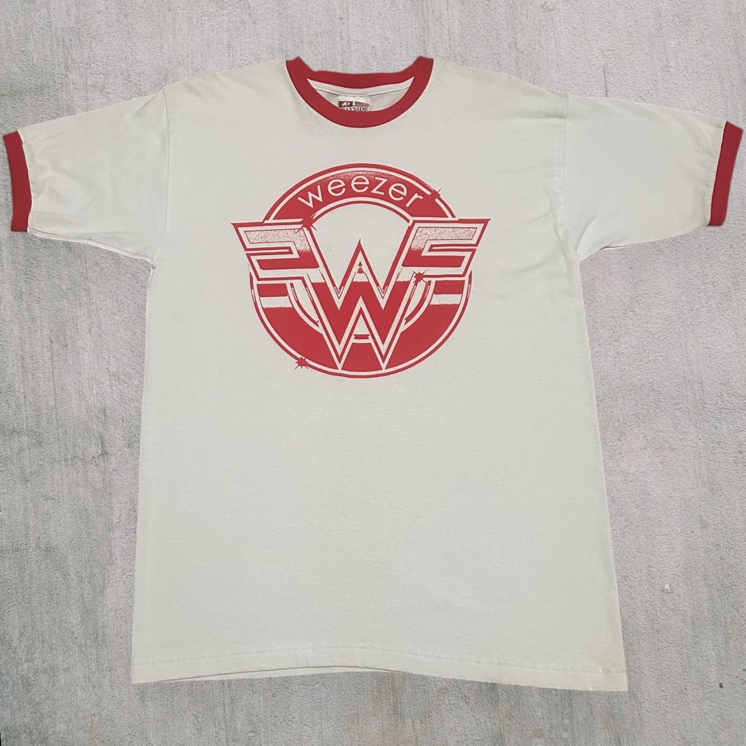 Other Weezer ringer white and red vintage band tee Size US L / EU 52-54 / 3 - 1 Thumbnail