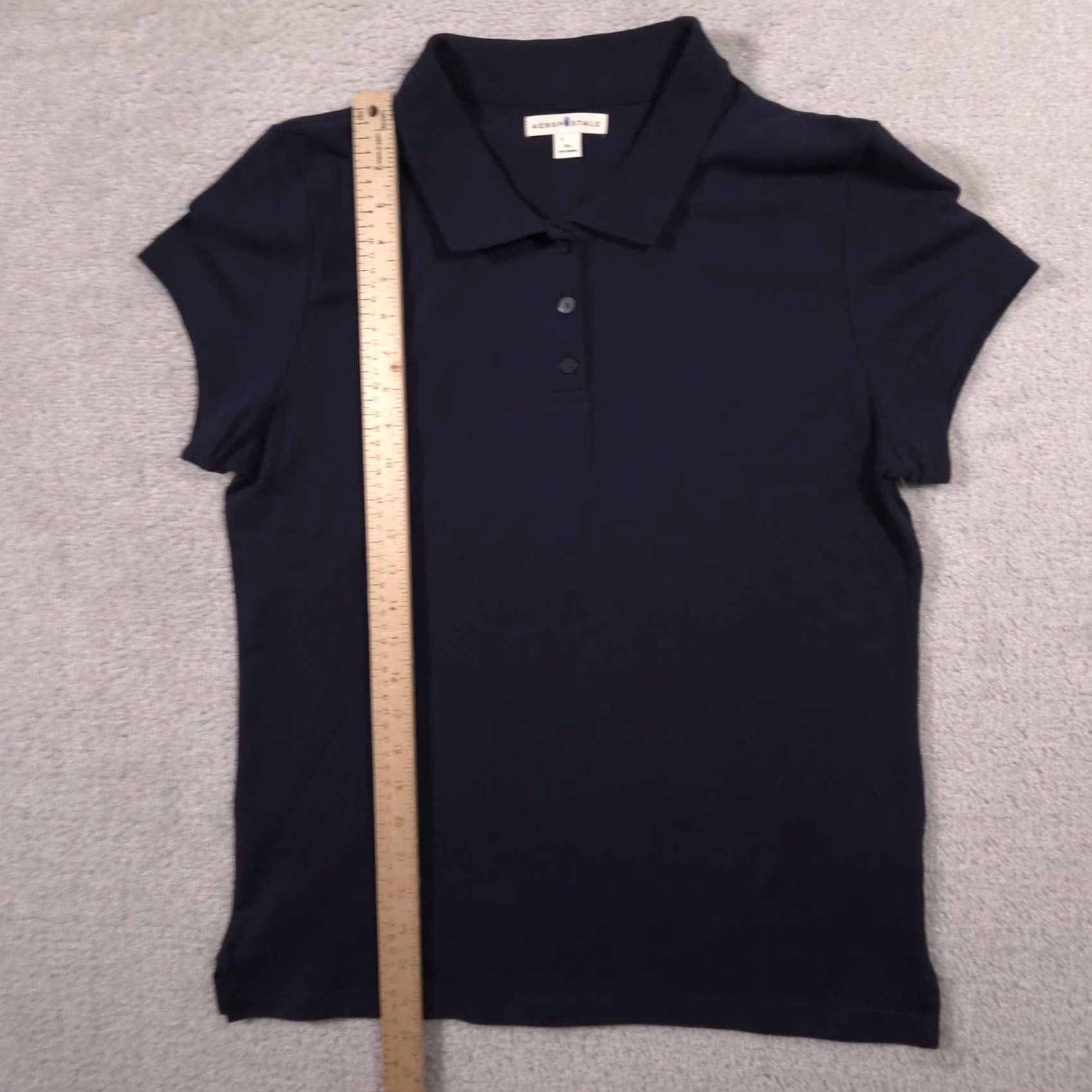 Vintage Aéropostale Polo Shirt XXL Blue Collar Short Sleeve Polo Shirt Juniors Womens XXL Blue Size XXL / US 16-18 / IT 52-54 - 5 Thumbnail
