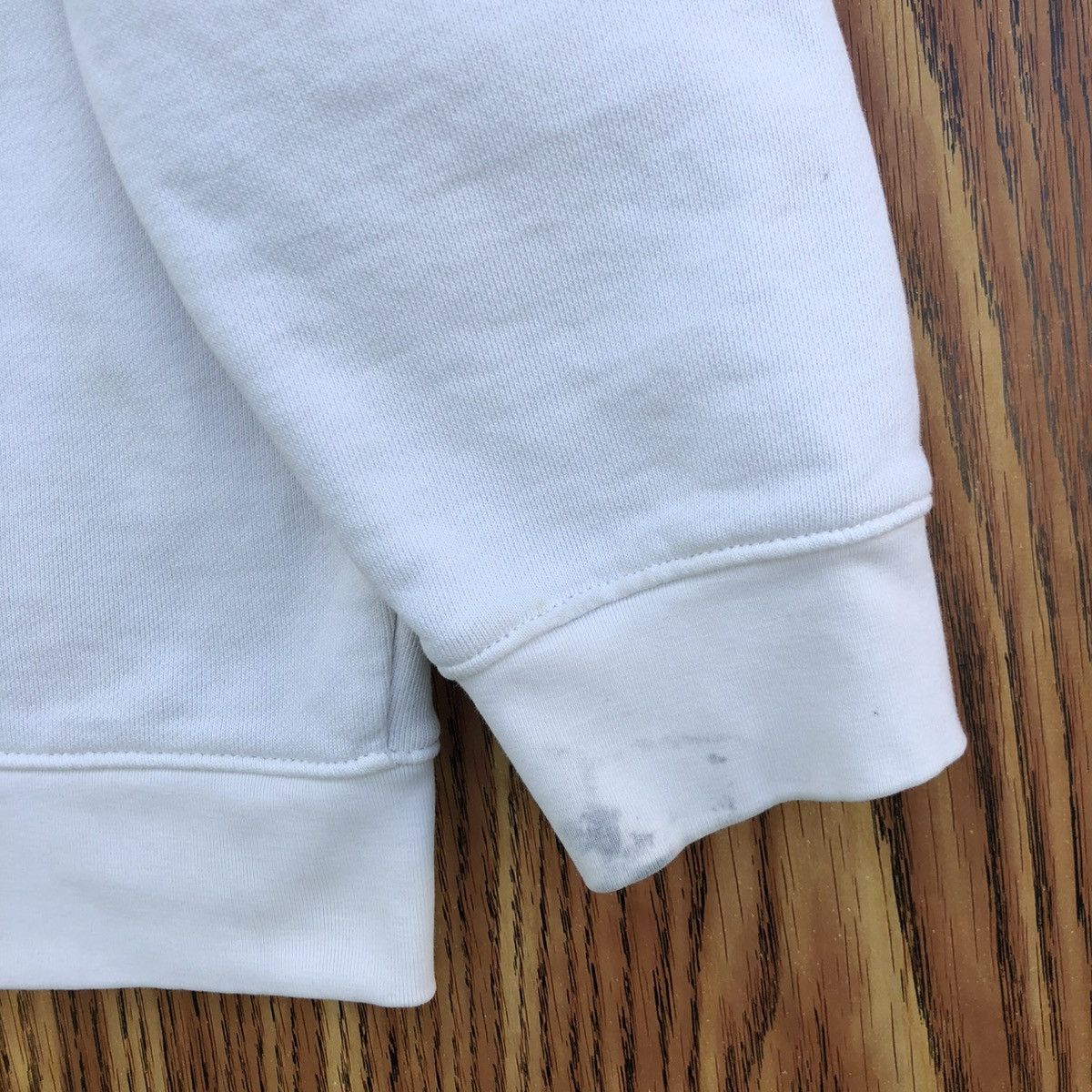 Ikea Vintage Ikea White Hoodie Size US L / EU 52-54 / 3 - 8 Thumbnail